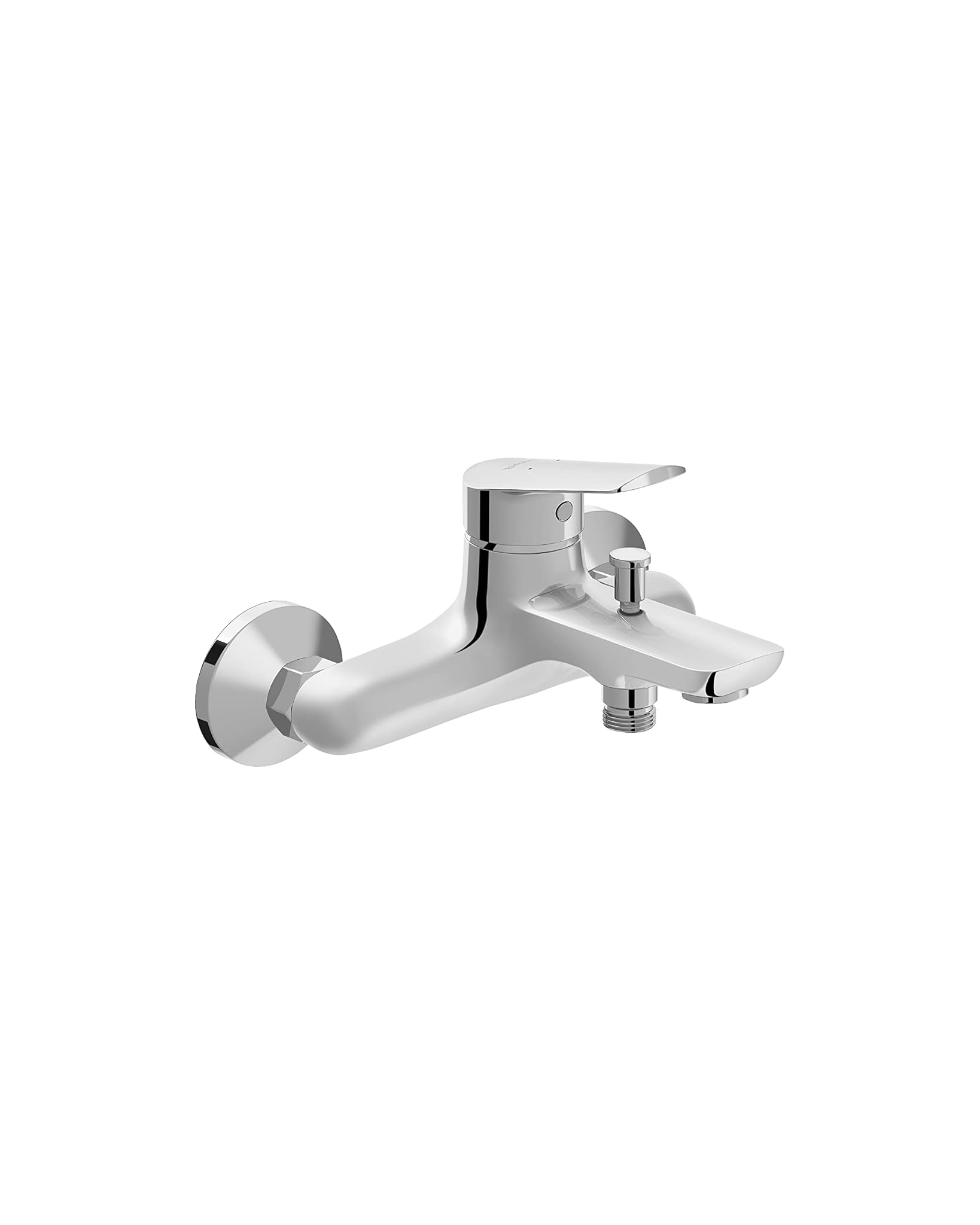 Duravit No.1 Rubinetto Vasca con Deviatore, Cromo