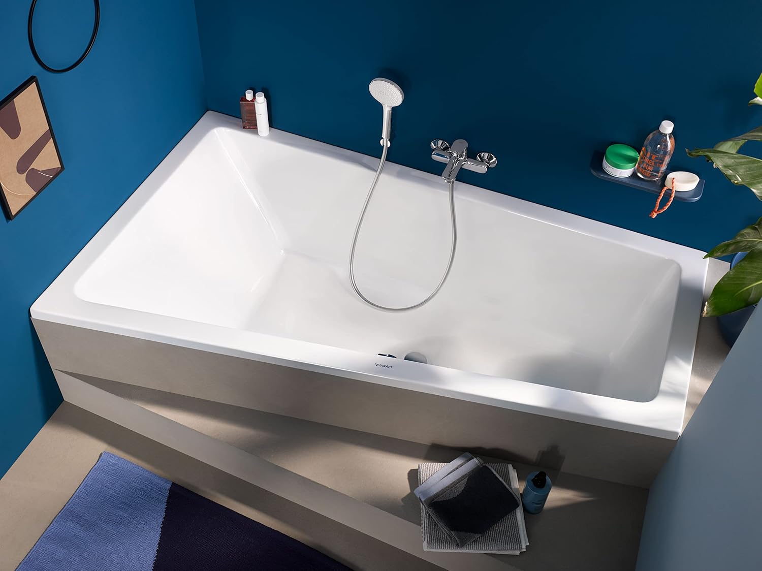 Duravit No.1 Rubinetto Vasca con Deviatore, Cromo - immagine 2