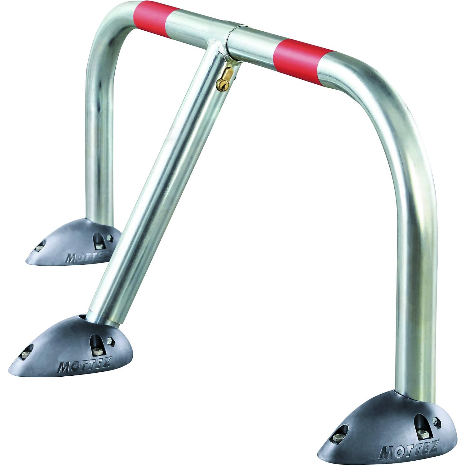 Mottez B302C - Barriera di parcheggio, design reclinabile