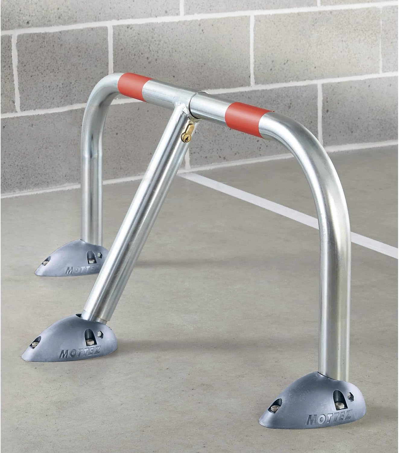 Mottez B302C - Barriera di parcheggio, design reclinabile - immagine 2