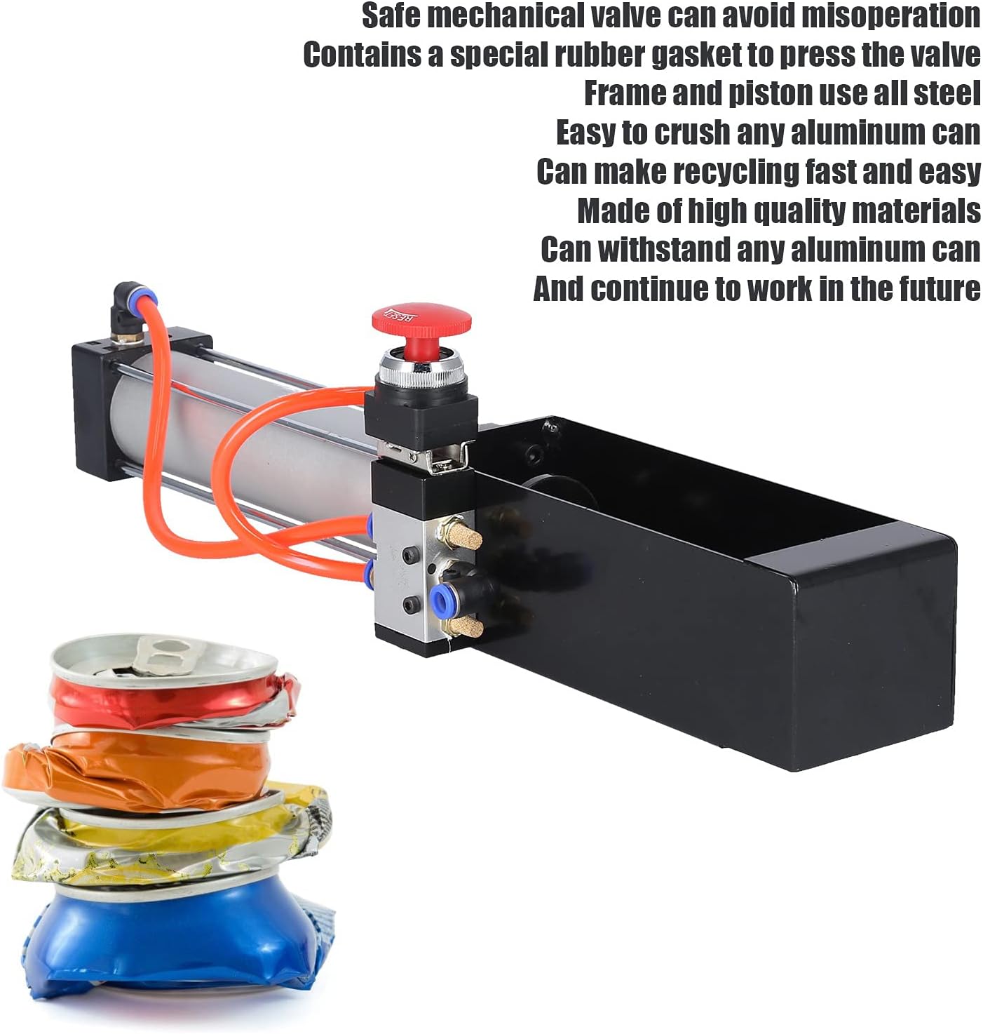 Frantoio Pneumatico per Lattine e Bottiglie - immagine 4