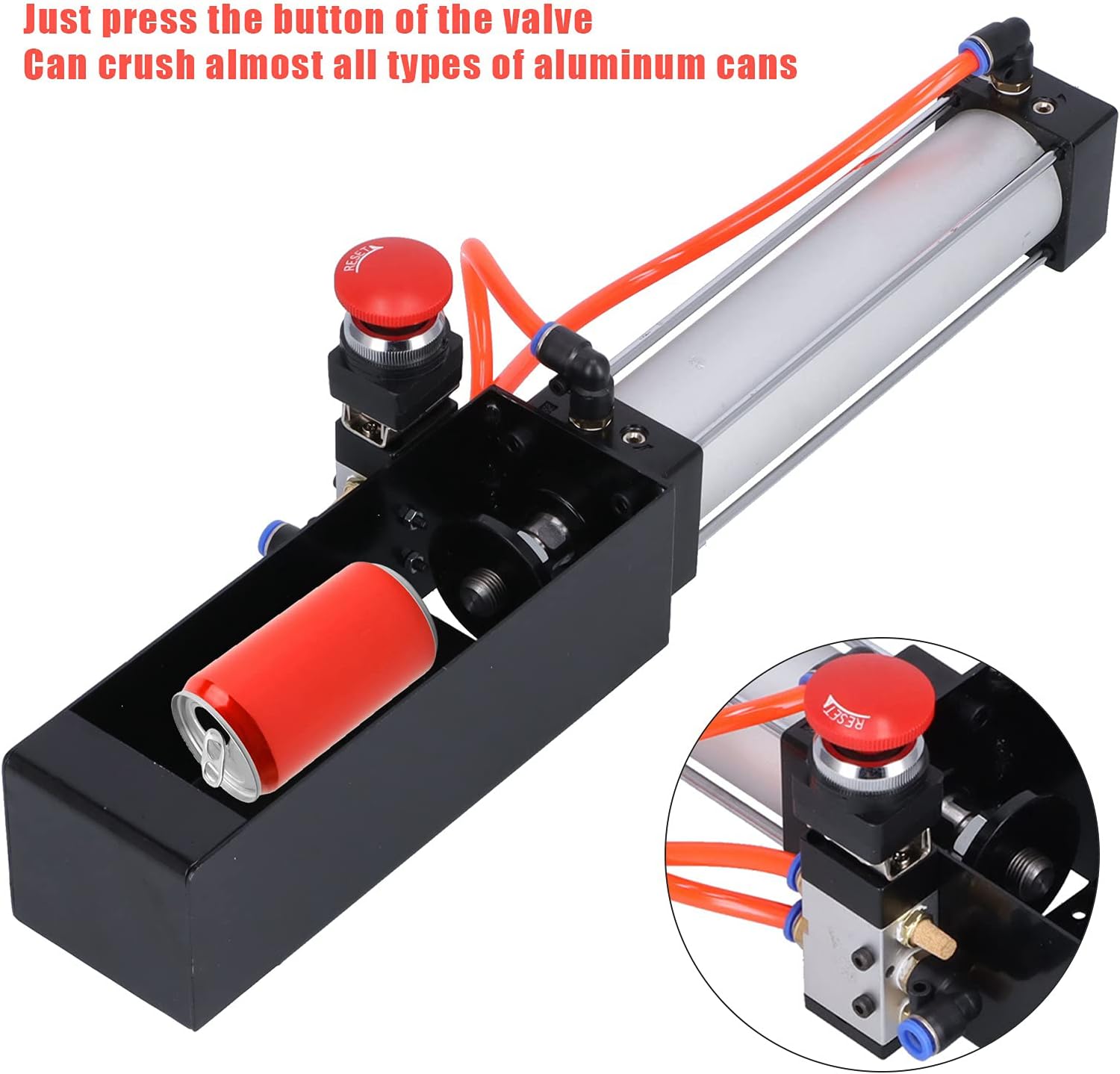 Frantoio Pneumatico per Lattine e Bottiglie - immagine 5
