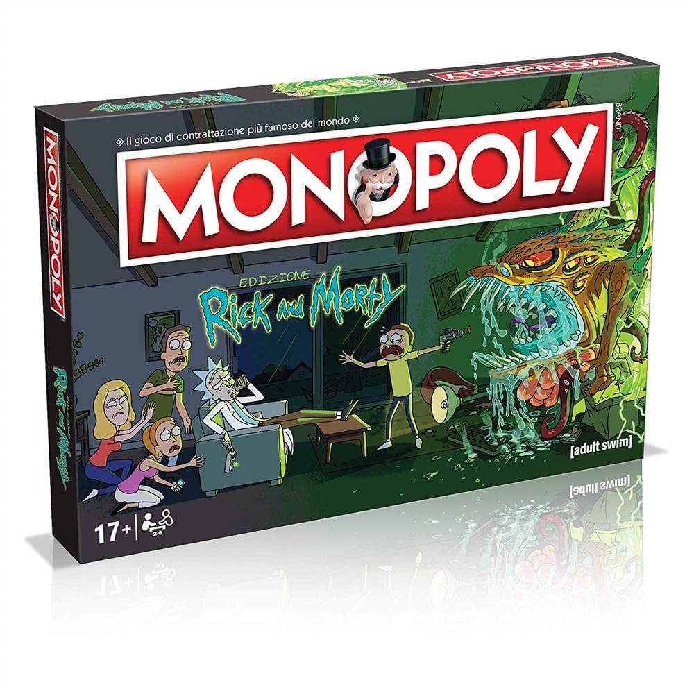 Winning Moves Monopoly Rick and Morty