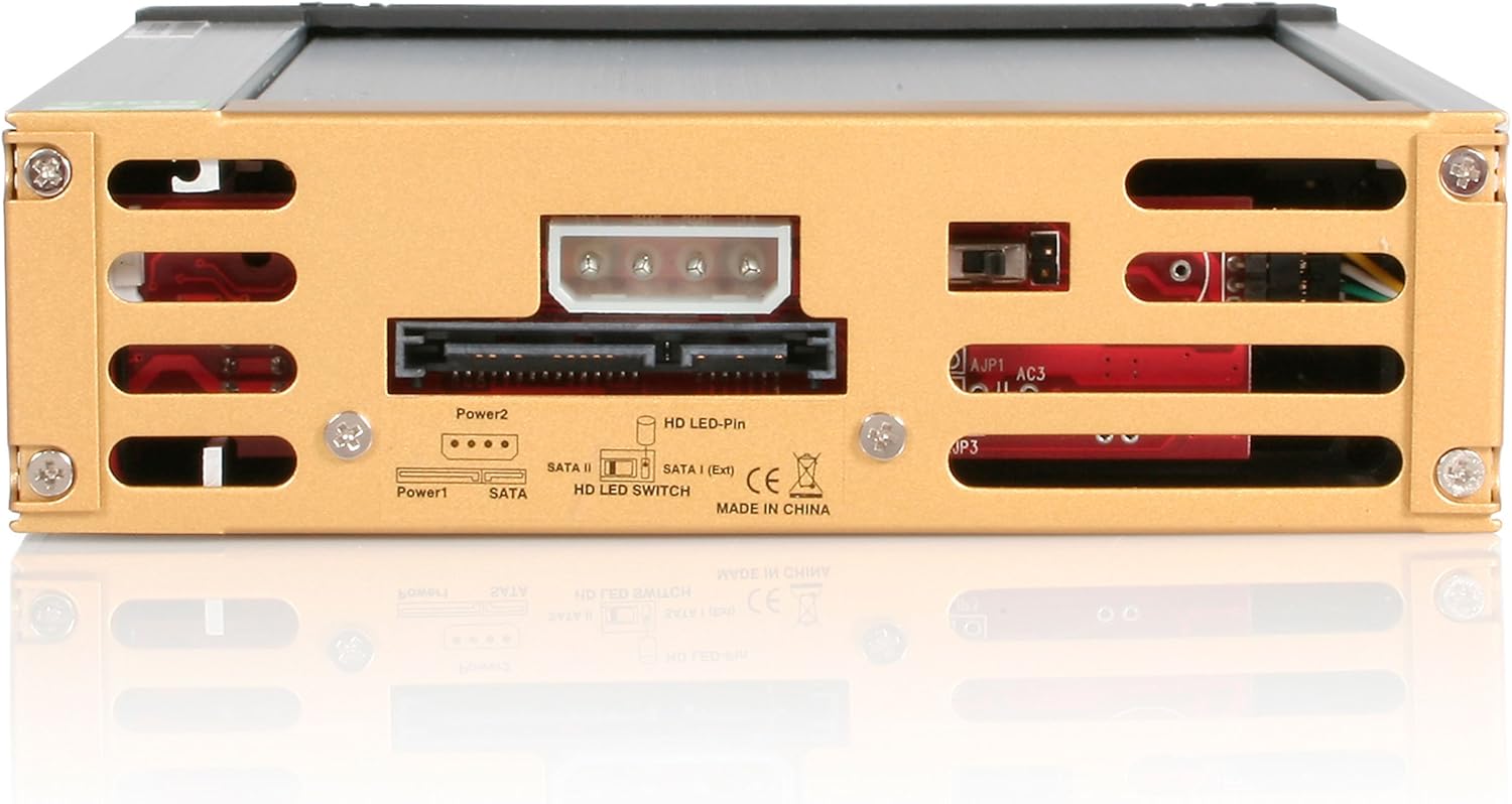 Startech.com Cassetto Rack Portatile SATA 5.25", Nero - immagine 4