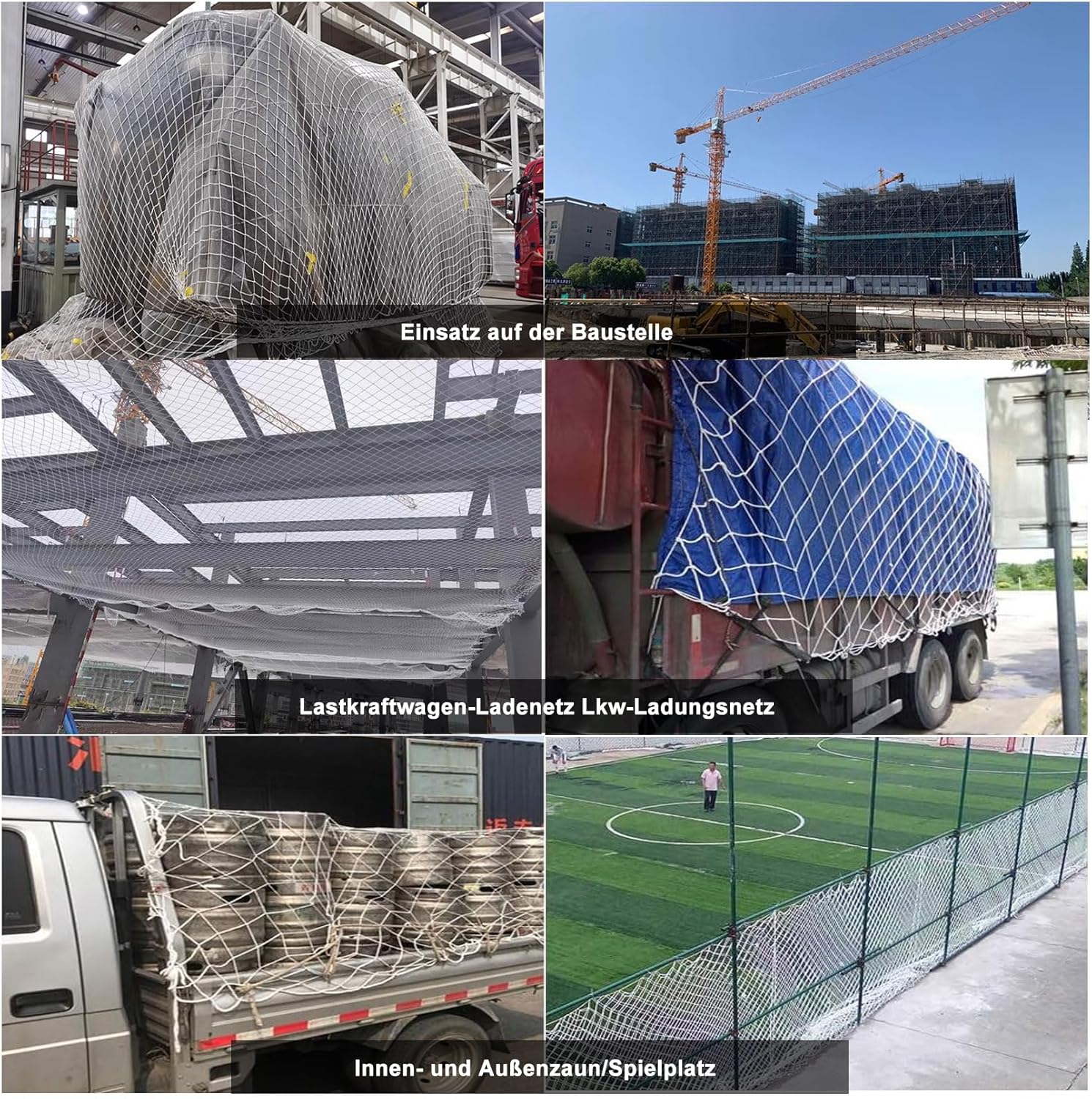 Rete di Sicurezza per Bambini in Nylon Bianco - immagine 4