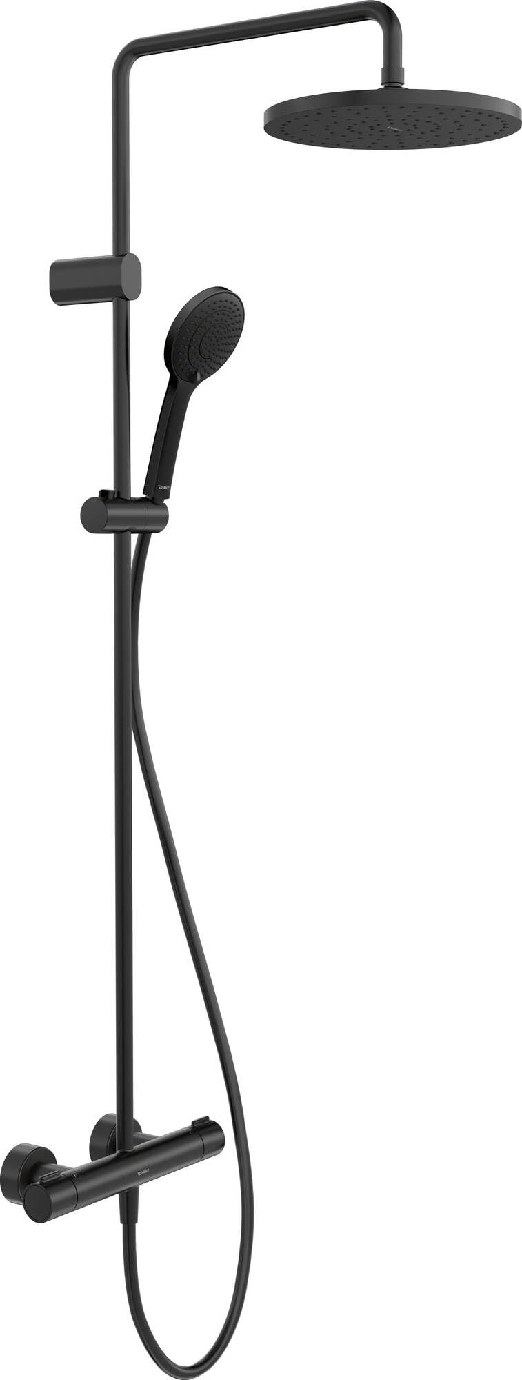 Duravit TH4282008046 Sistema Doccia, Nero Matte