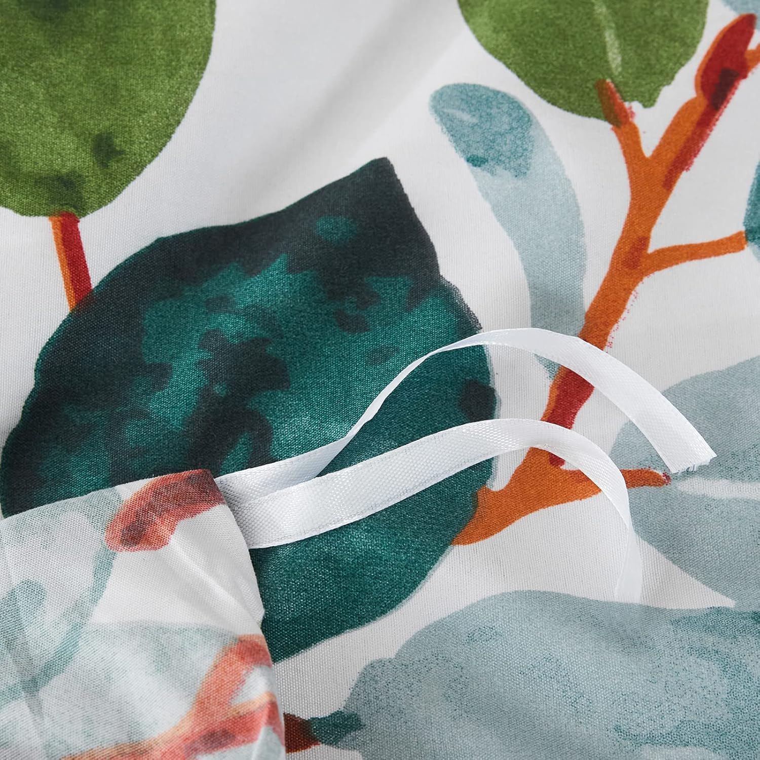 Jemiipee Set Copripiumino Floreale Matrimoniale, Verde - immagine 6