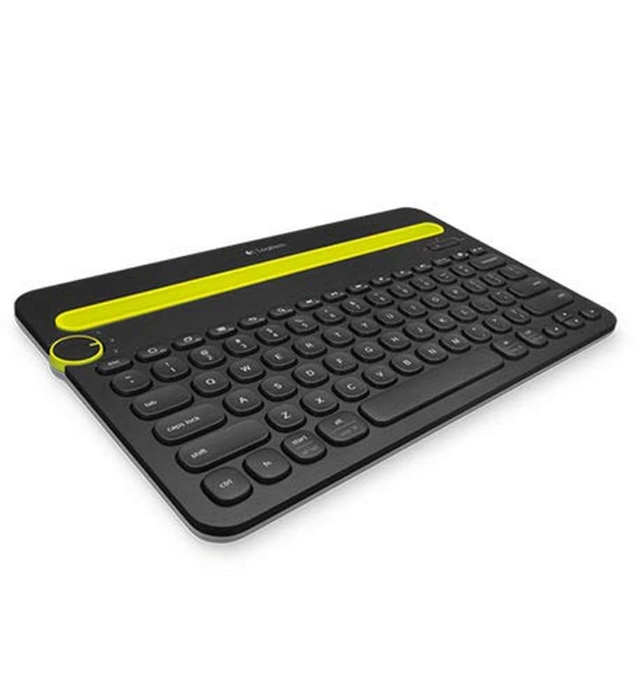 Logitech K480 Nero, Verde Bluetooth Russo