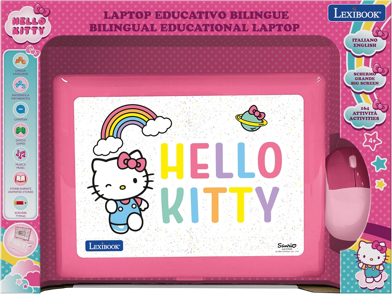 Lexibook Hello Kitty - Laptop Educativo Bilingue - immagine 5