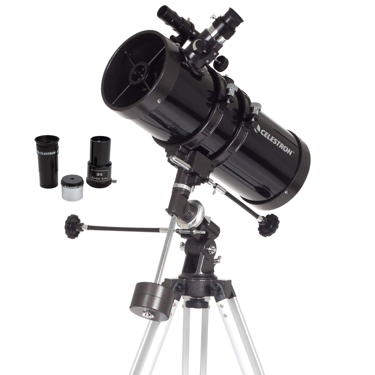 Celestron PowerSeeker 127EQ - Telescopio Riflettore, Nero
