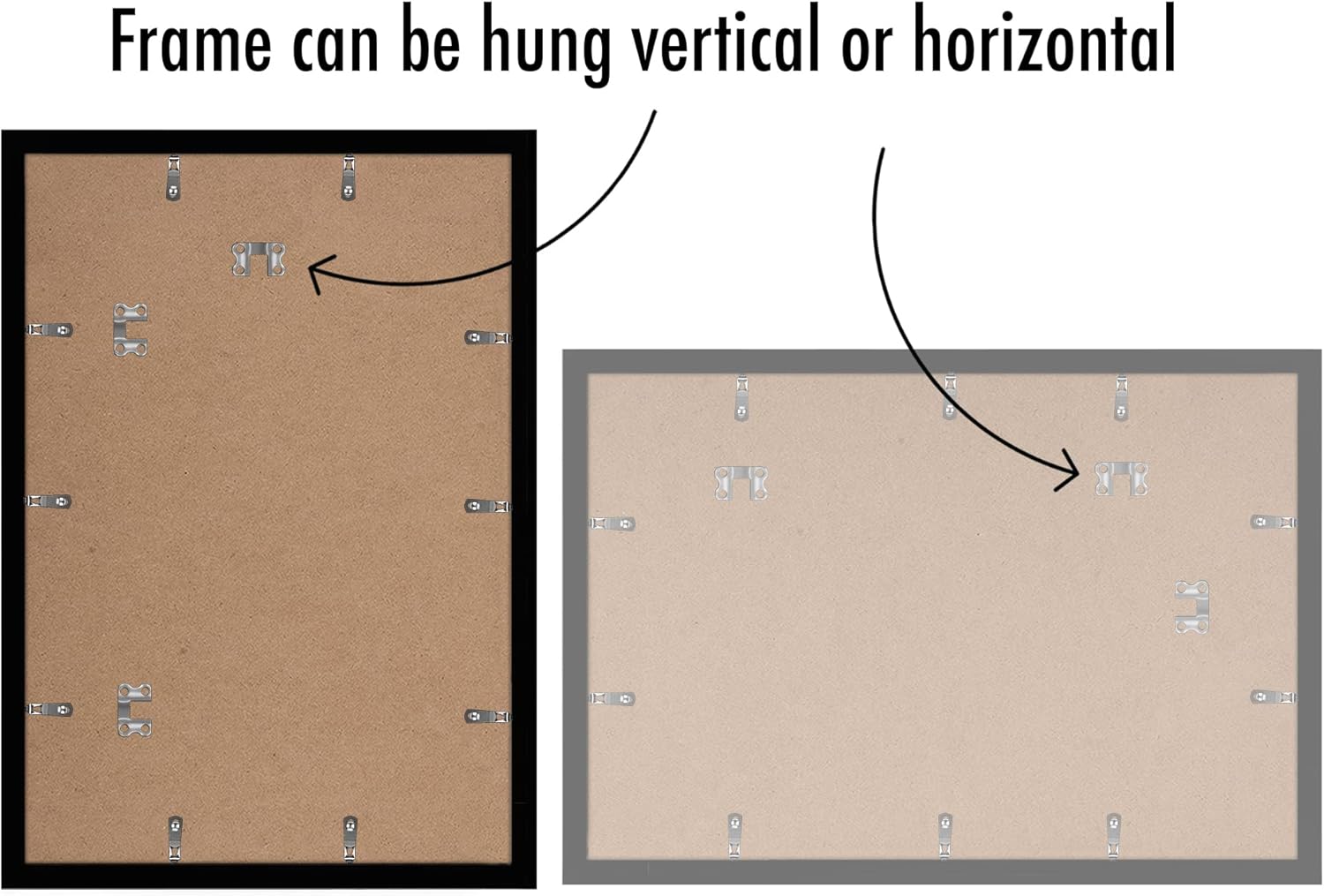 Americanflat Cornice Portafoto 13x19 con Plexiglass x5 - immagine 5