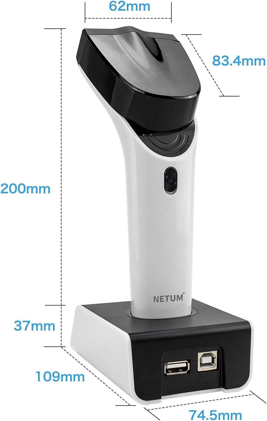 Netum DS5000 - Lettore Codici a Barre Wireless CCD 1D - immagine 7