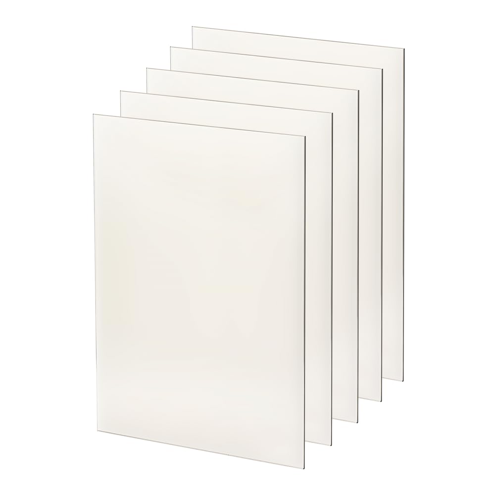 KRATKI Set 5 Vetri per Caminetto e Stufa 310x270mm