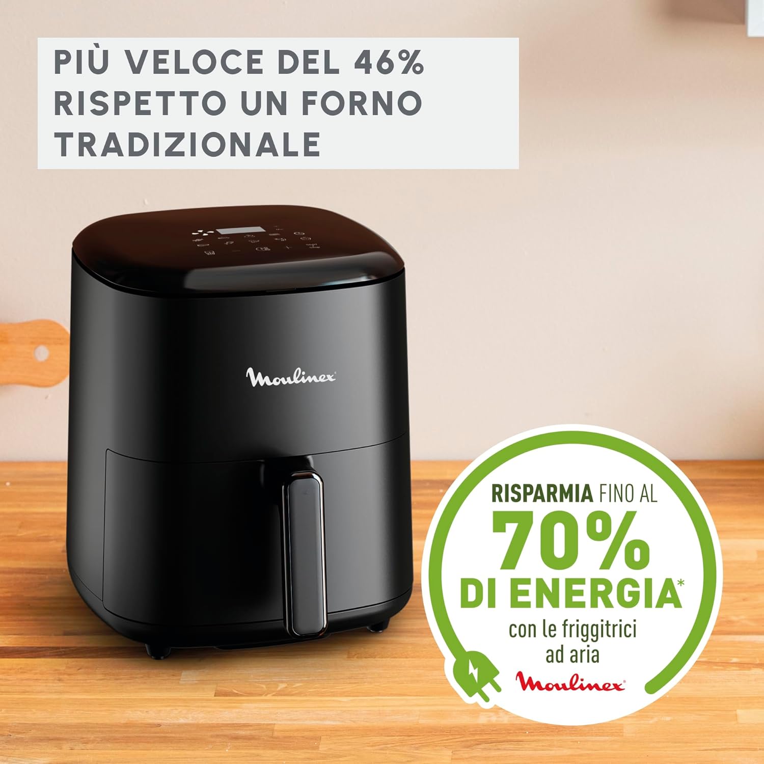 Moulinex Easy Fry Max Friggitrice ad Aria 5 Litri - immagine 3
