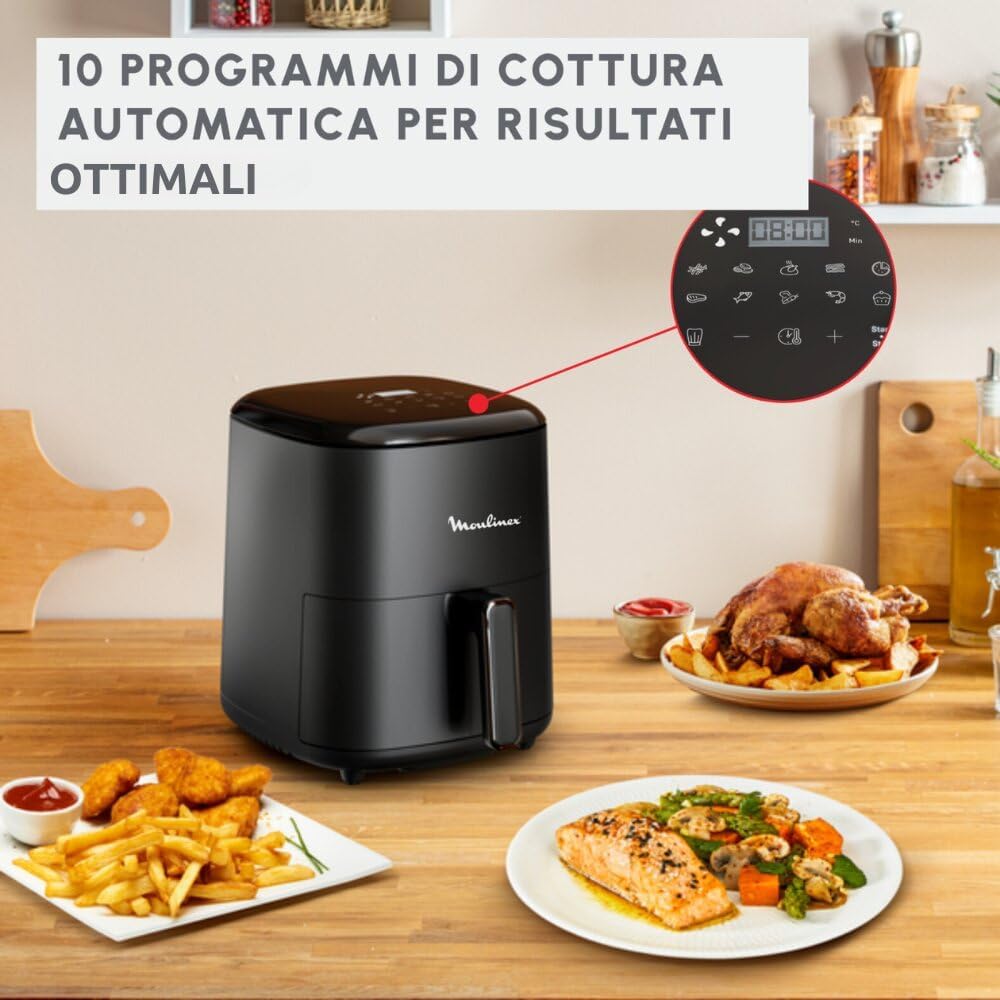 Moulinex Easy Fry Max Friggitrice ad Aria 5 Litri - immagine 5