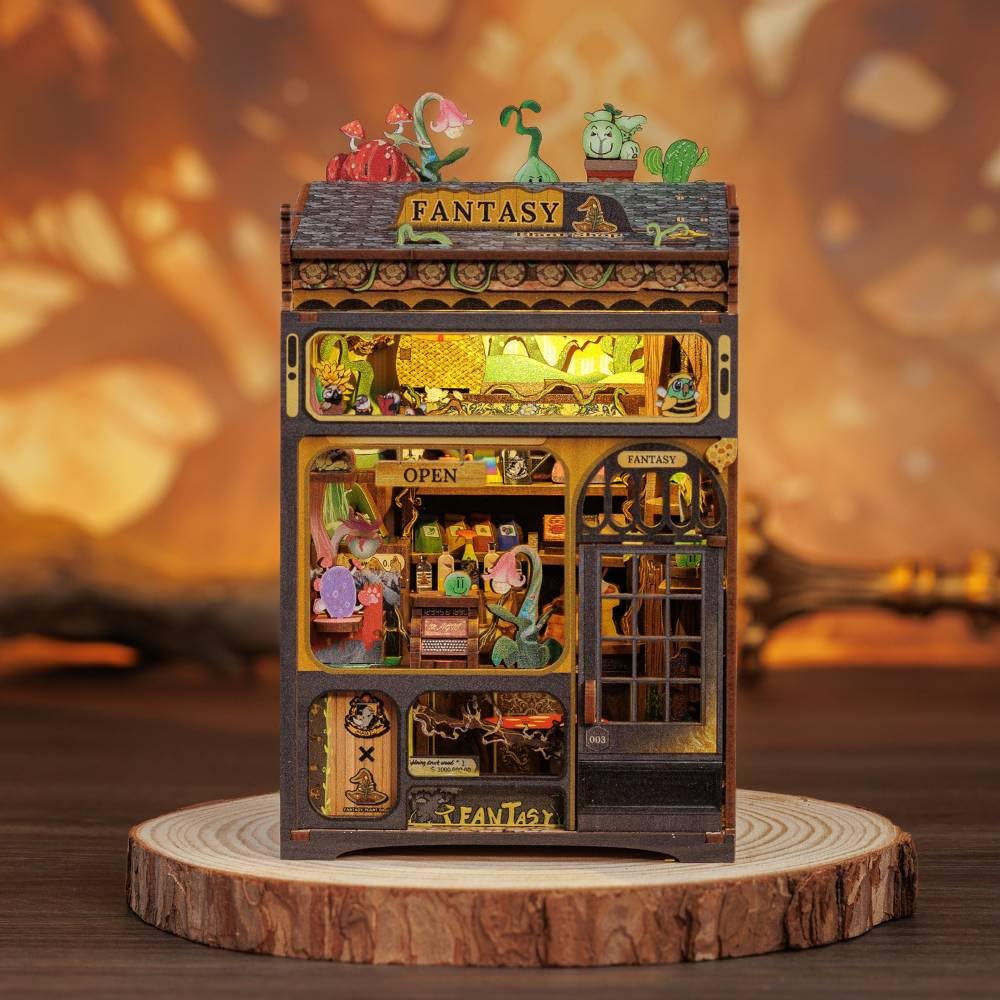 Figured'Art Book Nook Kit - La Boutique des Plantes Enchantées