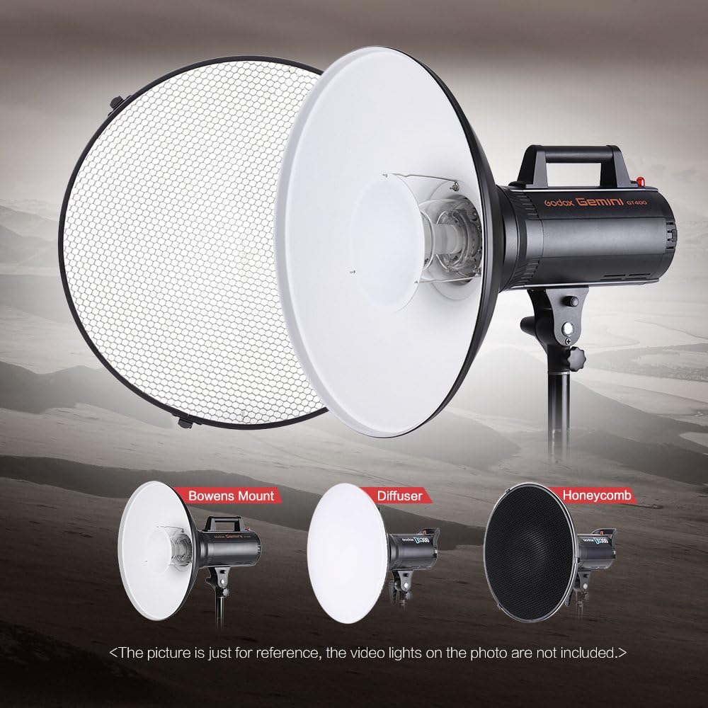 Andoer Diffusore Flash per Studio Fotografico 41cm - immagine 2