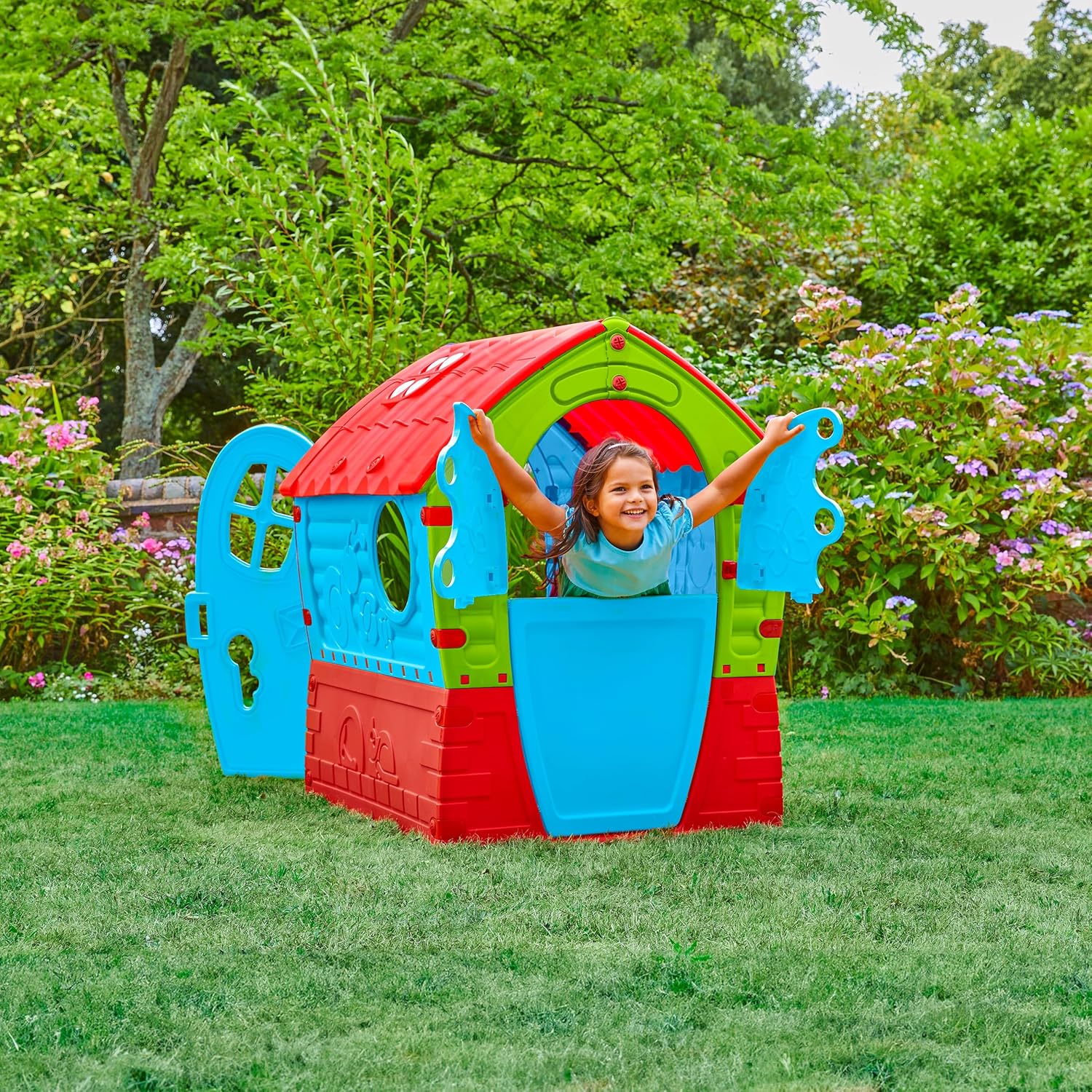 Marian Plast - Casetta in plastica, Liliput, Multicolore - immagine 3