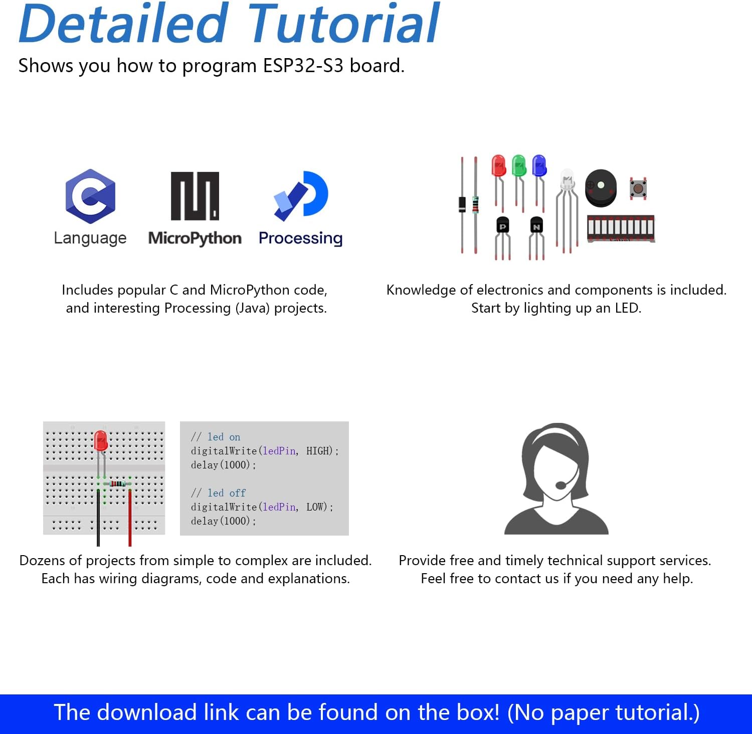 Freenove Ultimate Starter Kit per ESP32-S3-WROOM CAM - immagine 5