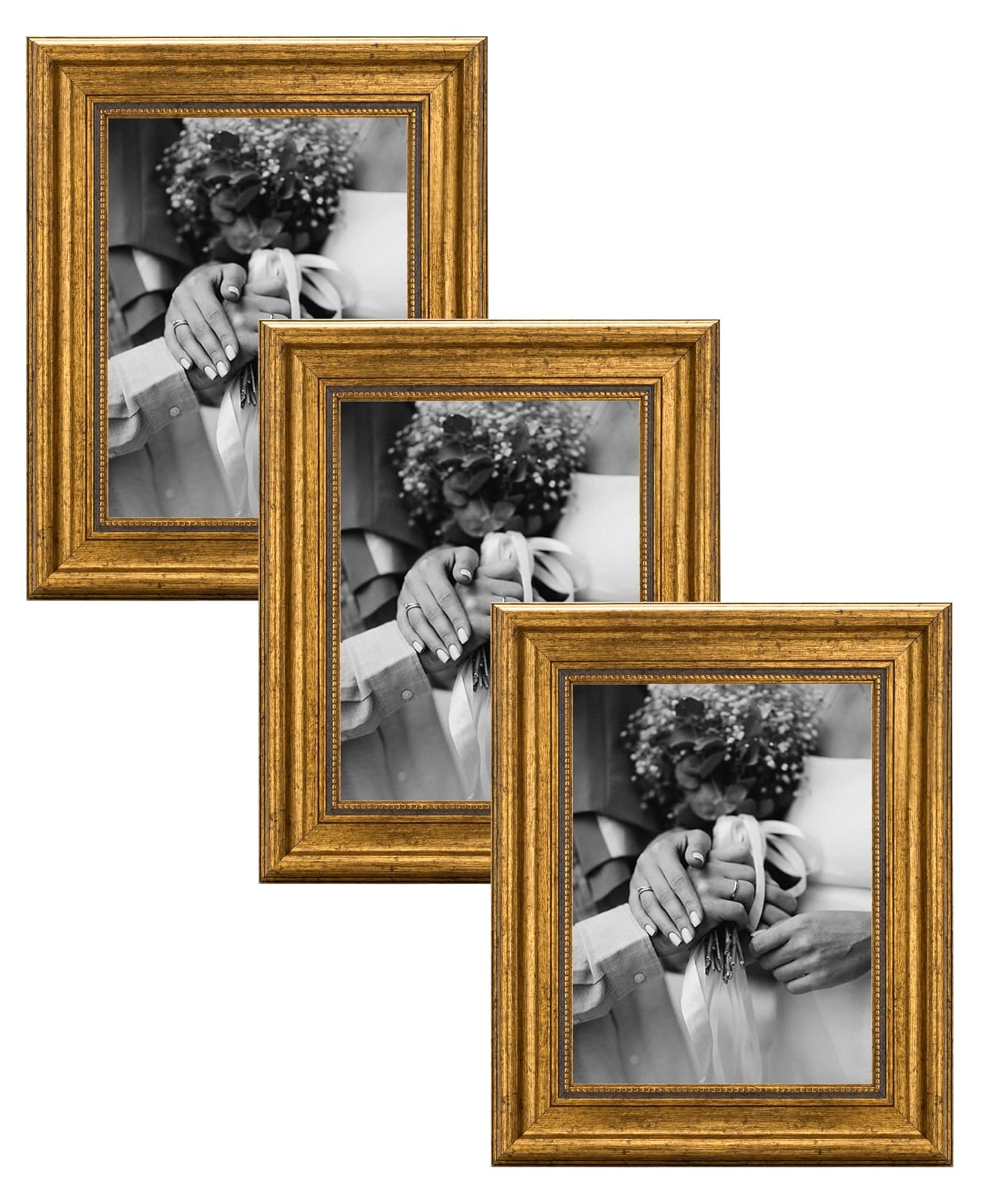 Cornice Portafoto 18x24 cm Oro - Set da 3