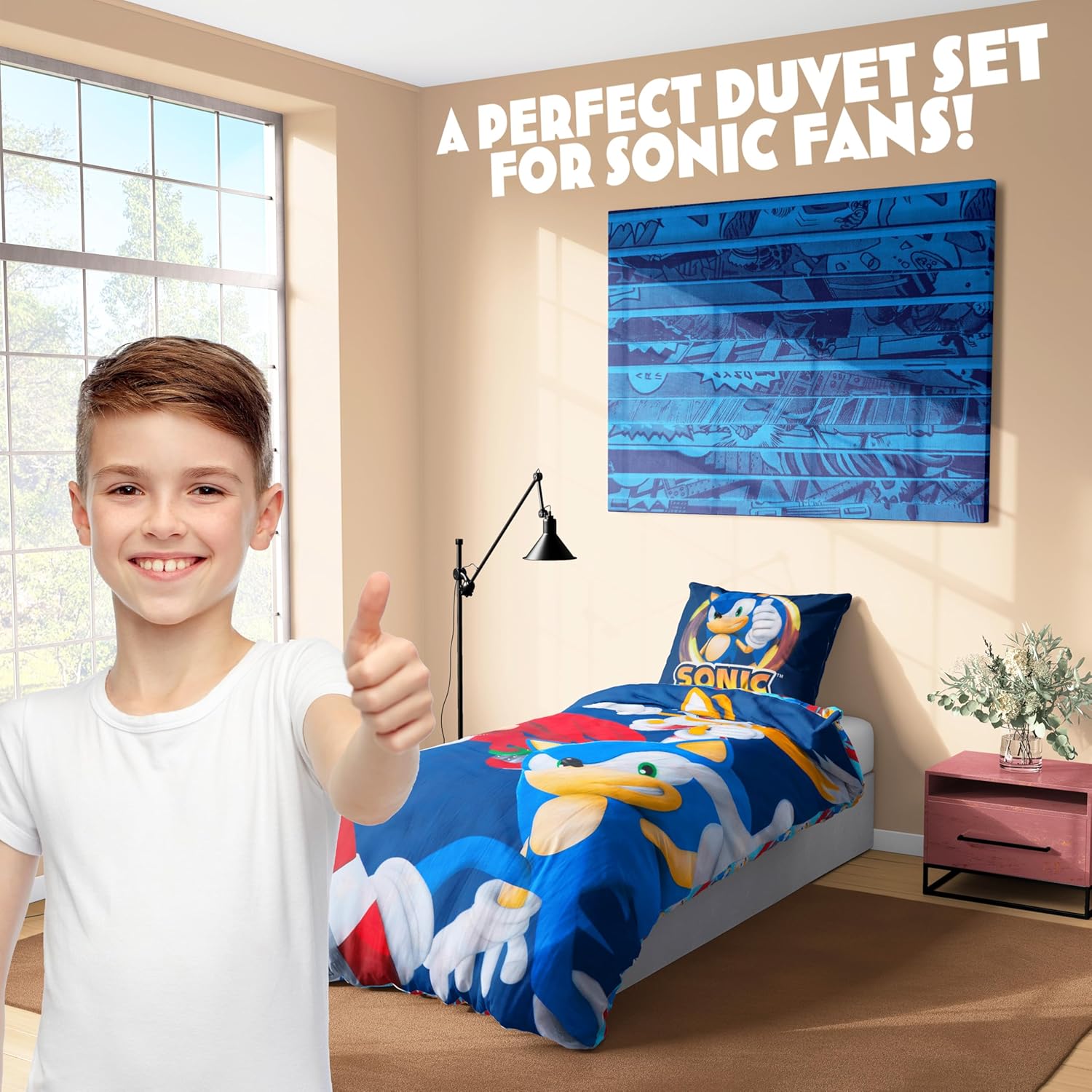 Get Trend SONIC THE HEDGEHOG Copripiumino Singolo - immagine 5