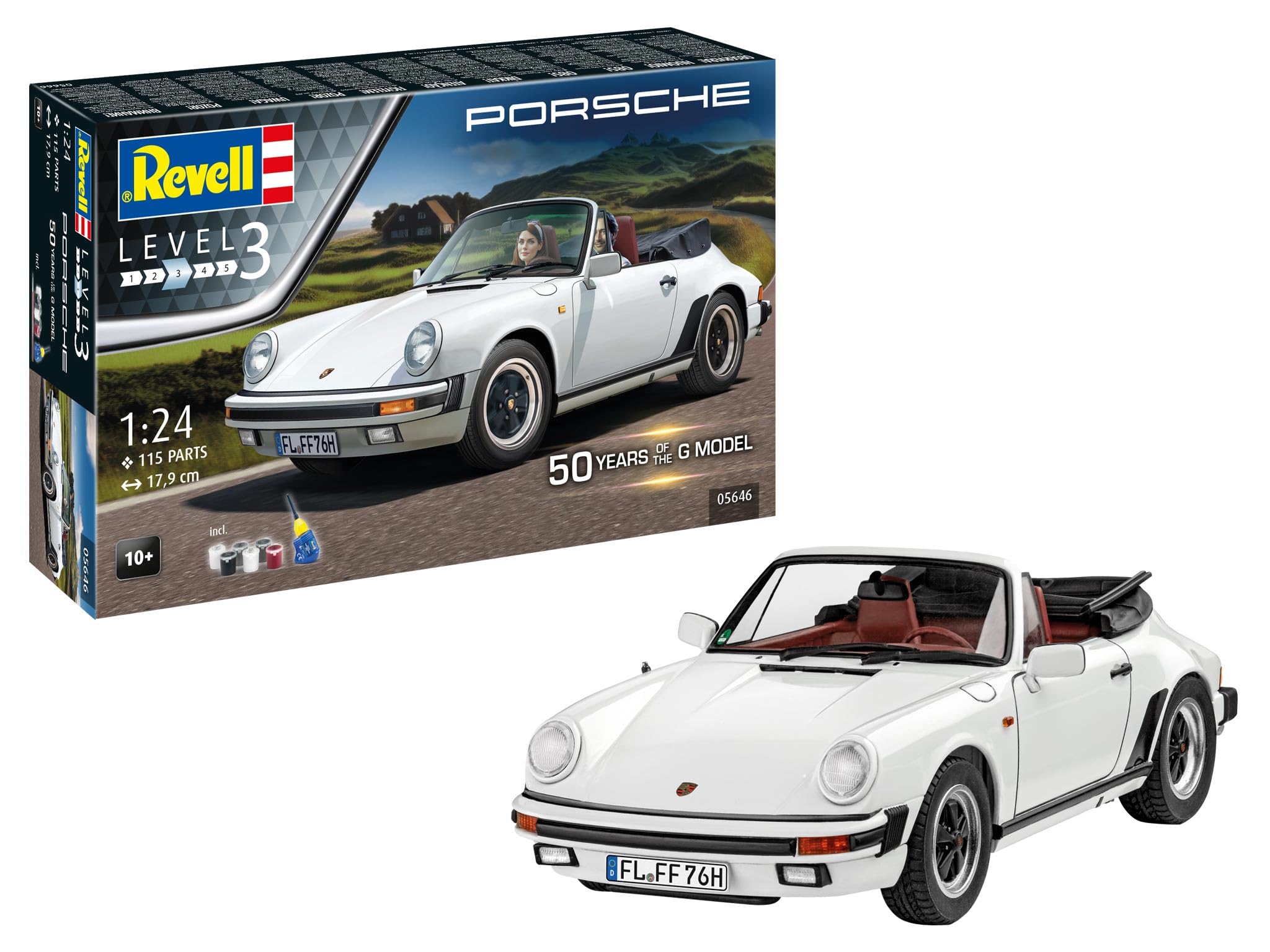 Revell Porsche 911 G-Model Cabrio 05646 - 1:24