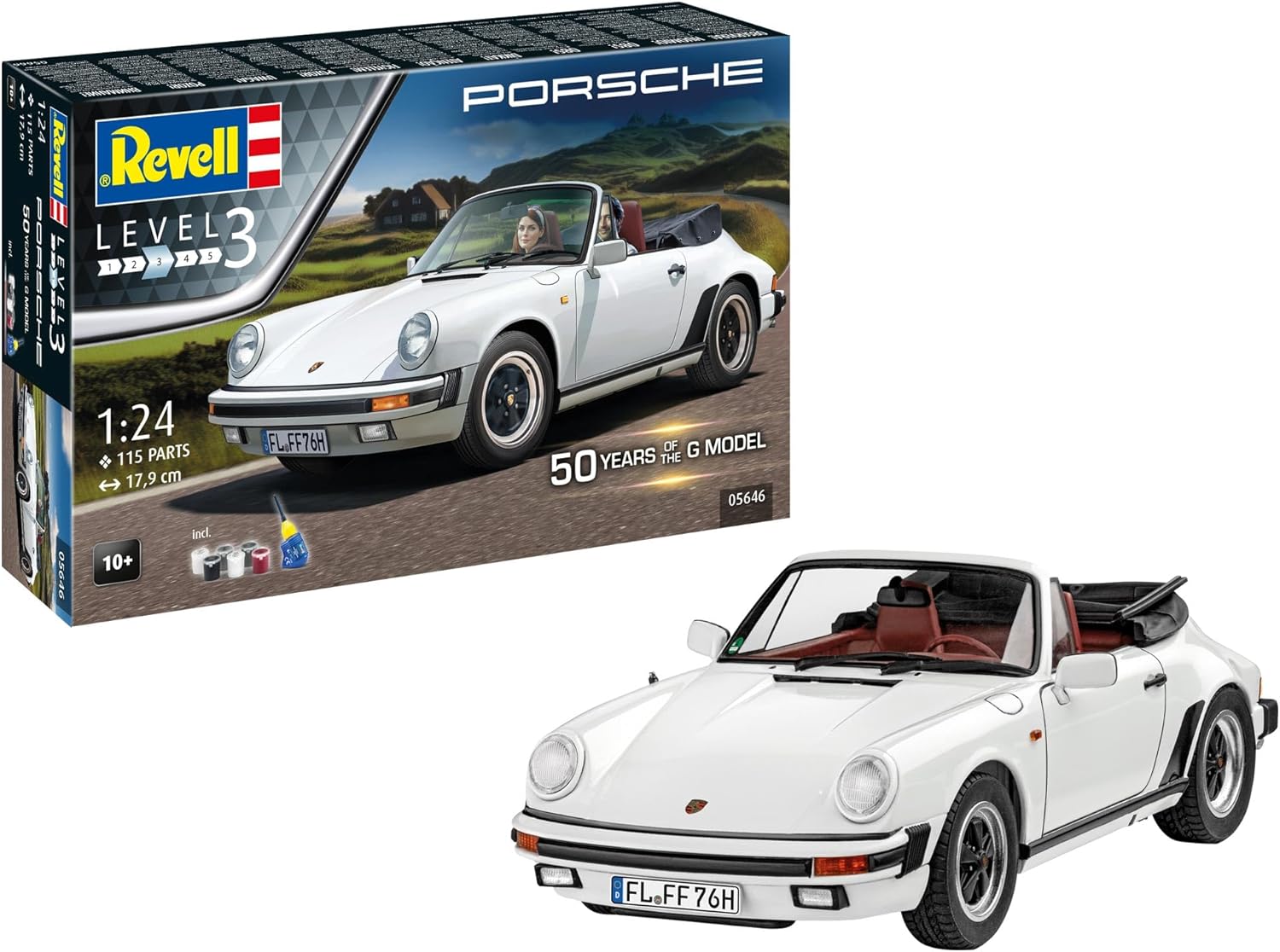 Revell Porsche 911 G-Model Cabrio 05646 - 1:24 - immagine 1