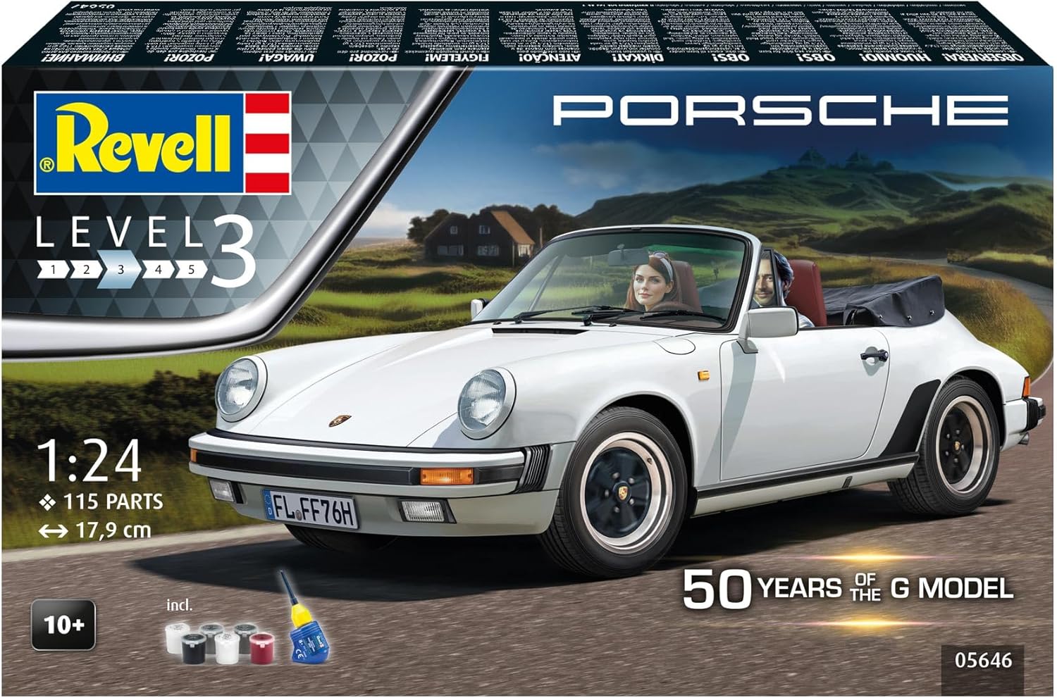 Revell Porsche 911 G-Model Cabrio 05646 - 1:24 - immagine 2