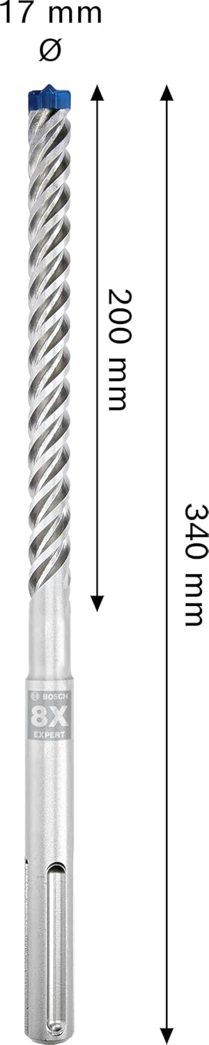 Bosch Punta per Martelli EXPERT SDS max-8X Ø 17mm - immagine 3