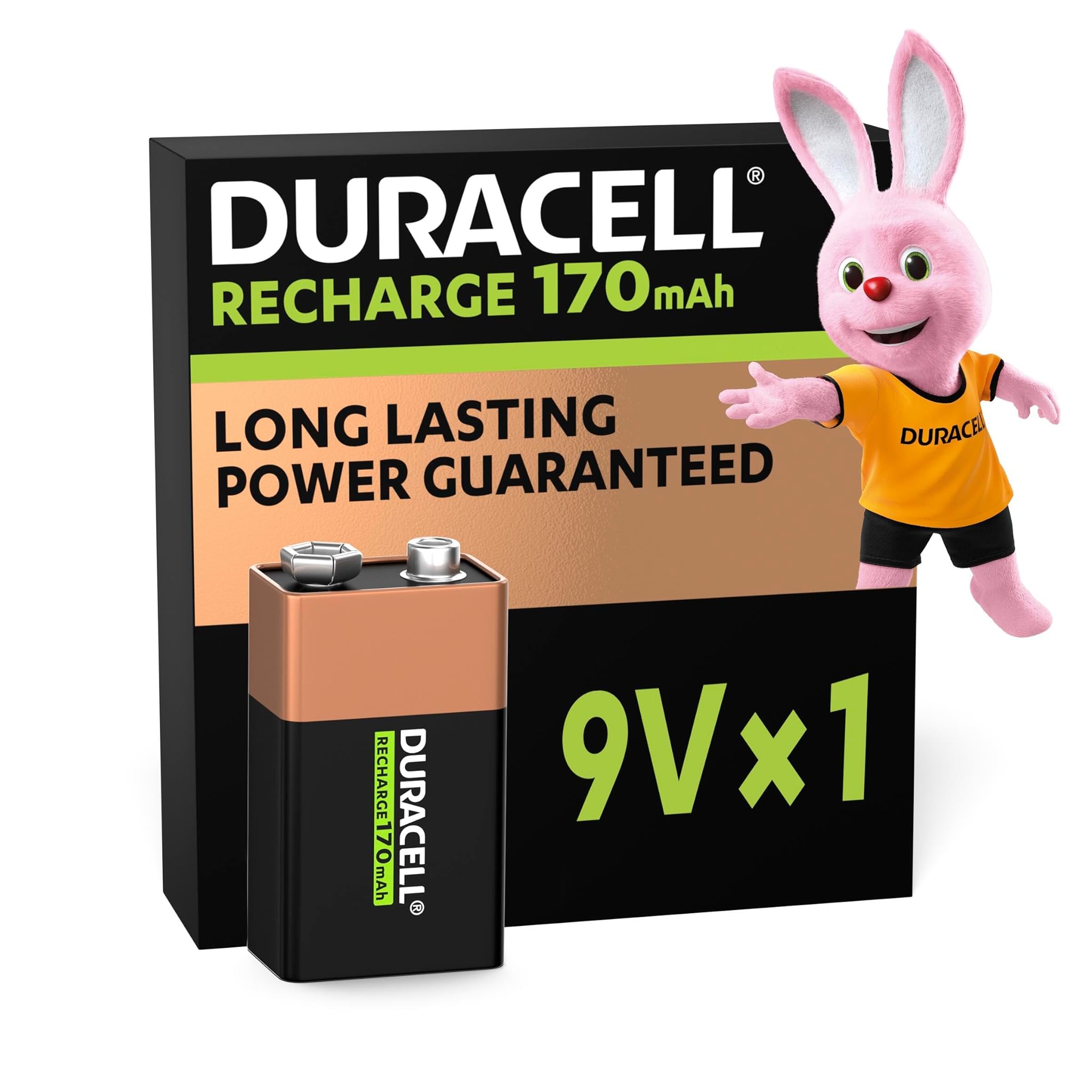Duracell Batteria Ricaricabile 9V (1 pezzo)