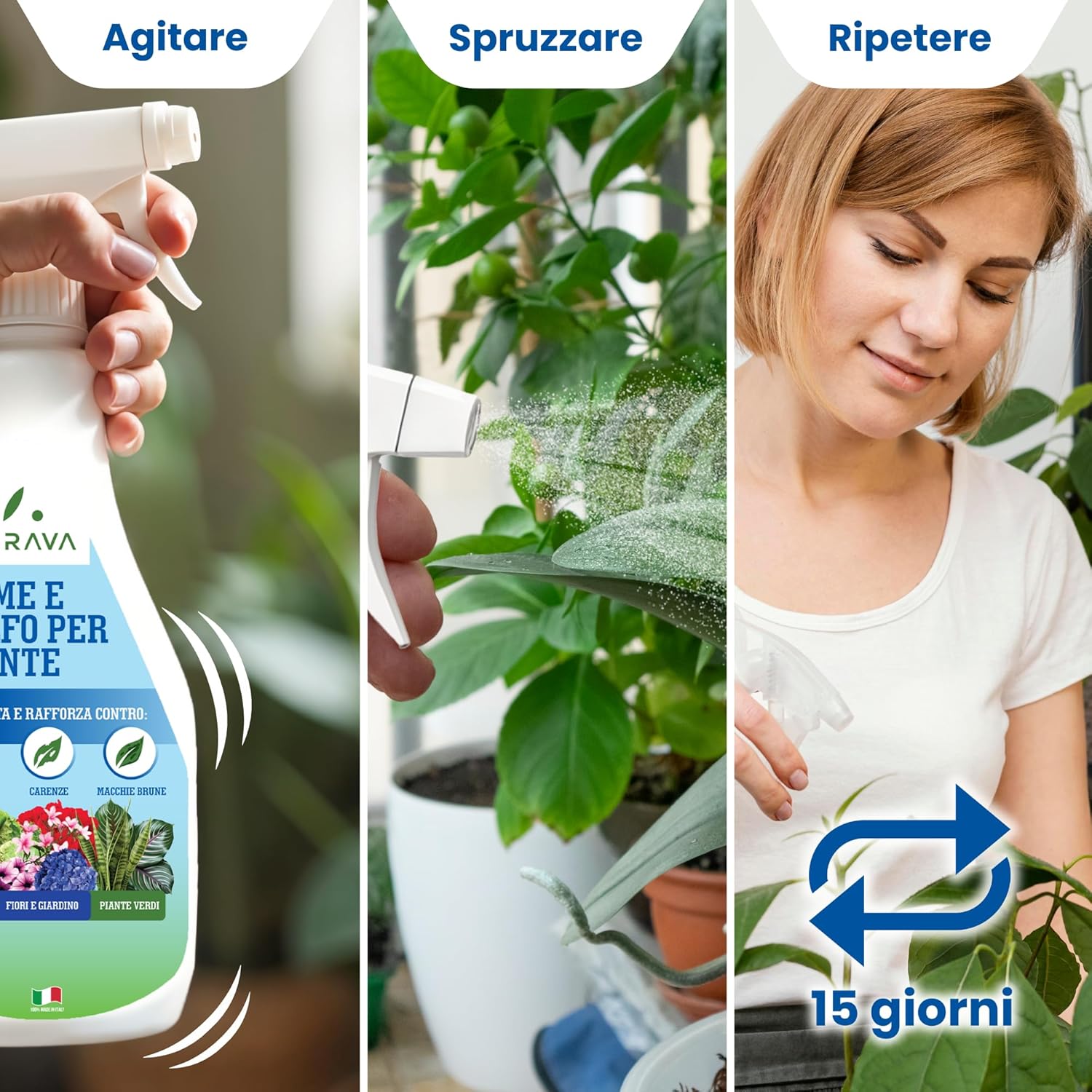 Lerava Rame e Zolfo Spray 700 ml - Fungicida Naturale - immagine 4