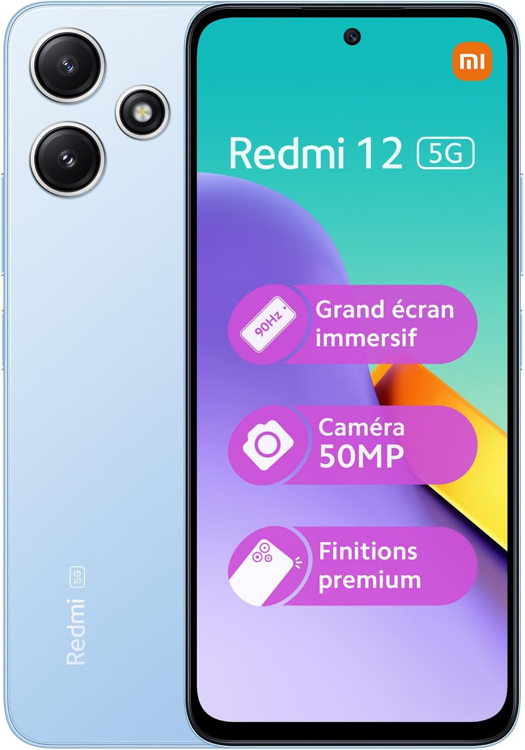 Xiaomi SMARTPHONE REDMI 12 4GB/128GB 5G SKY BLUE - immagine 1