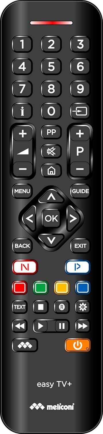 Meliconi Telecomando Easy Tv+ Universale per Smart TV - immagine 1