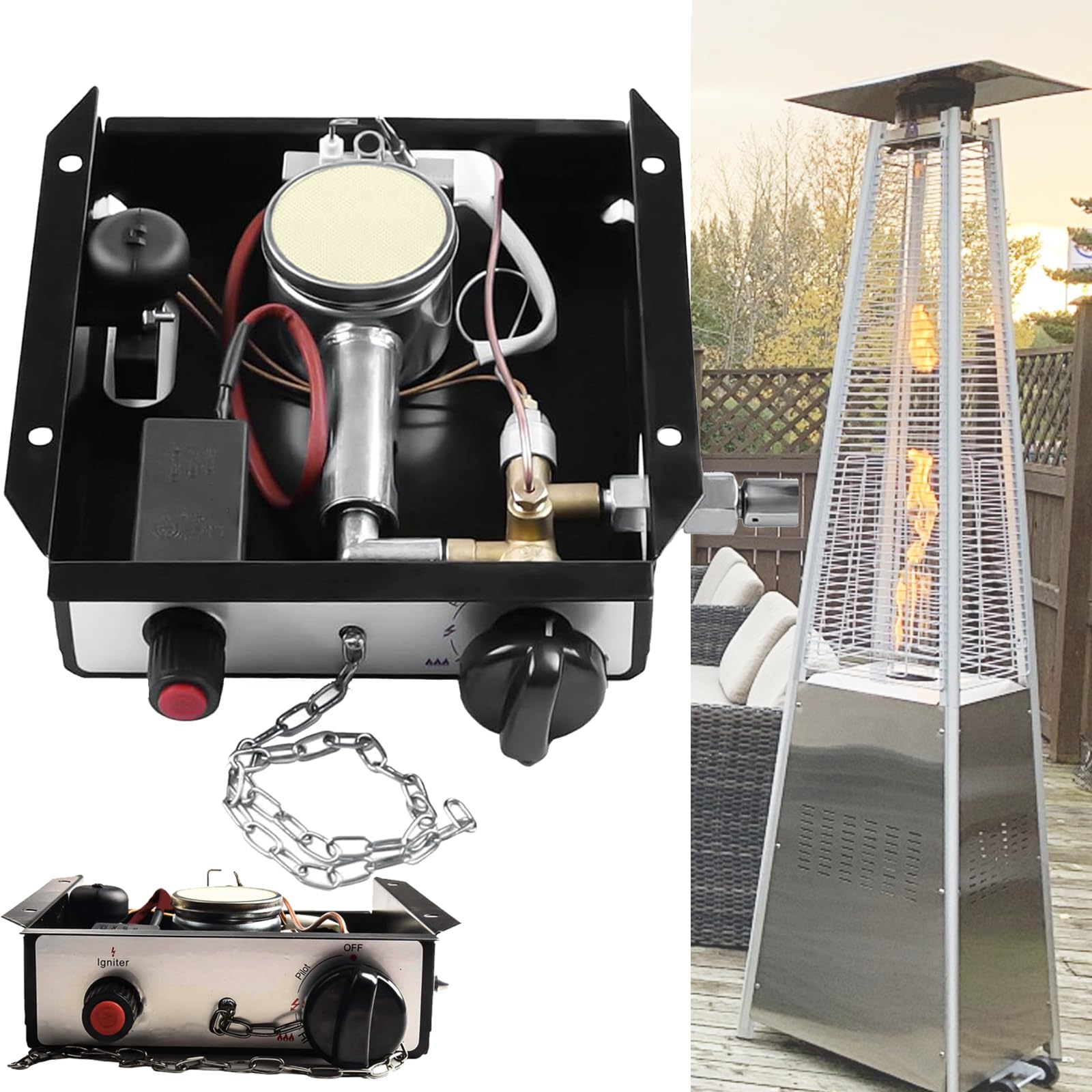 Kit Ricambio per Riscaldatore a Gas Modulo Bruciatore