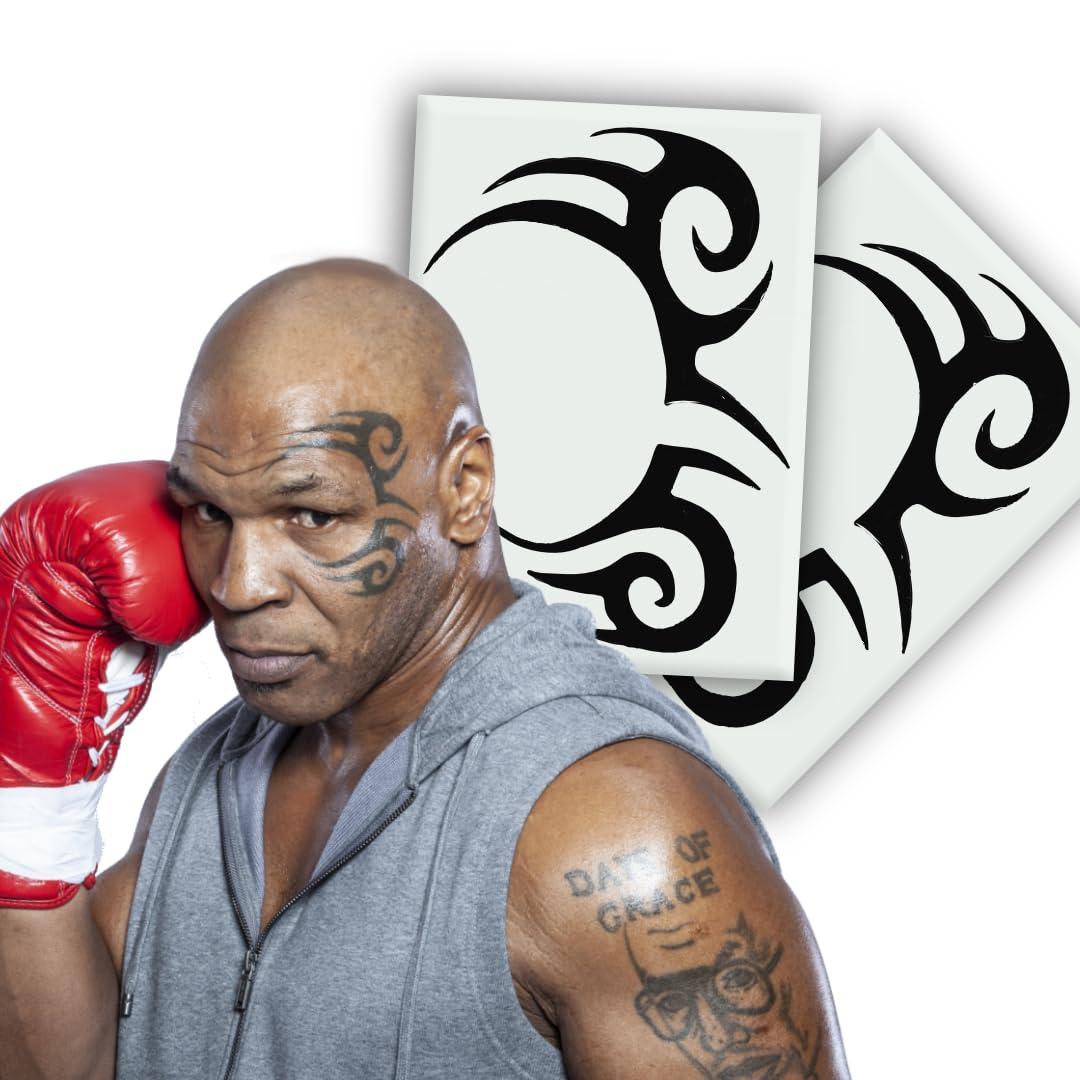 Set di tatuaggi temporanei Mike Tyson