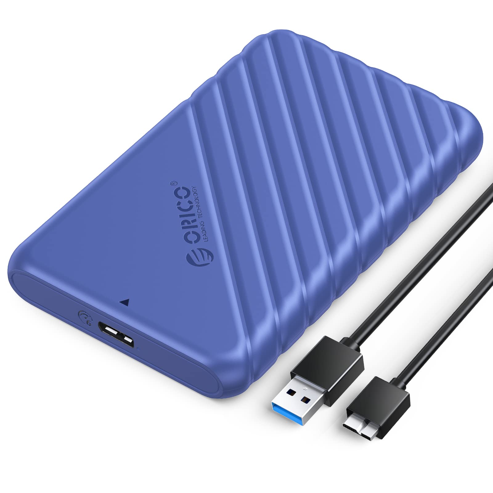 Orico Case HDD 2.5 SATA USB 3.0, Blu