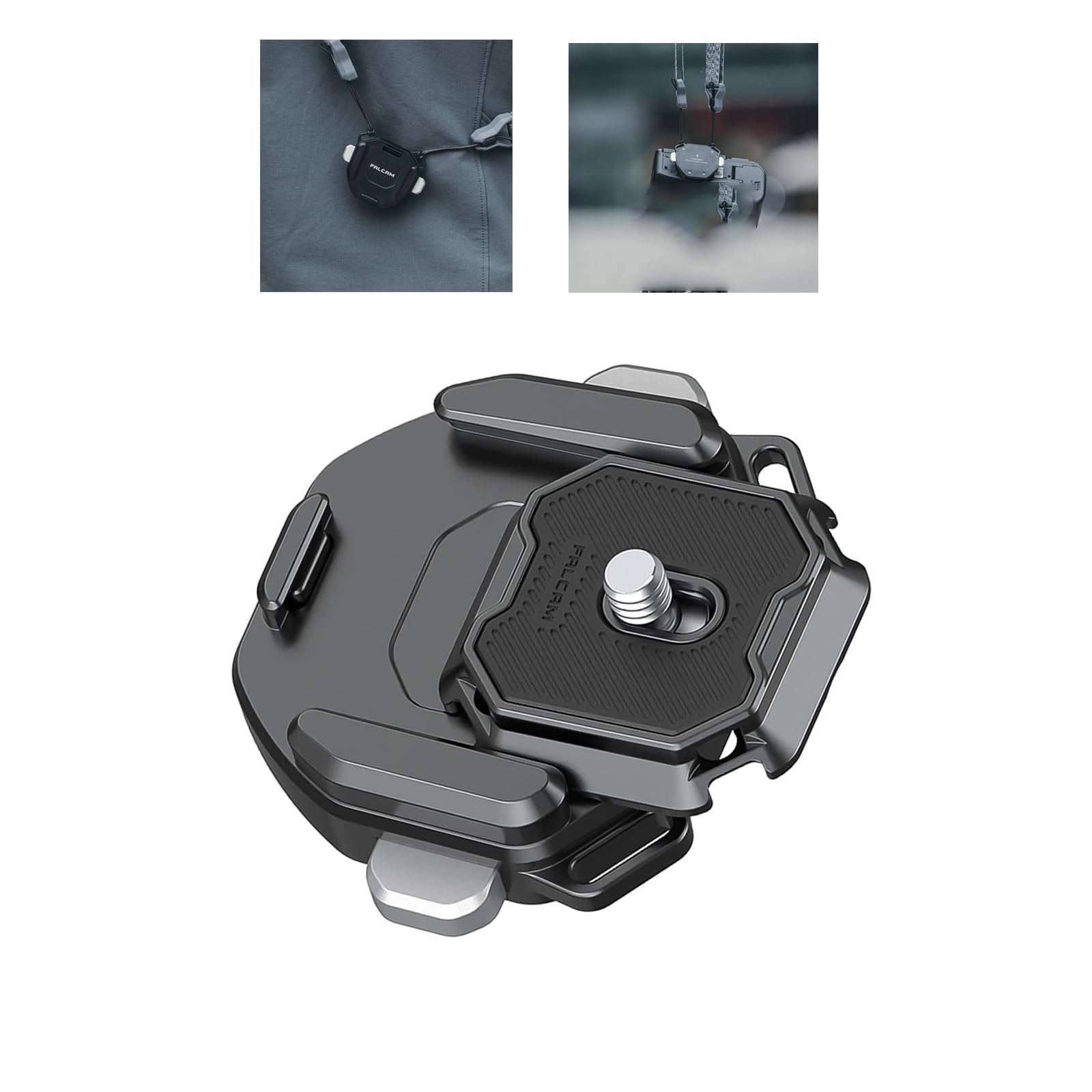 FALCAM F38 Kit Clip per Fotocamera con Piastra V2