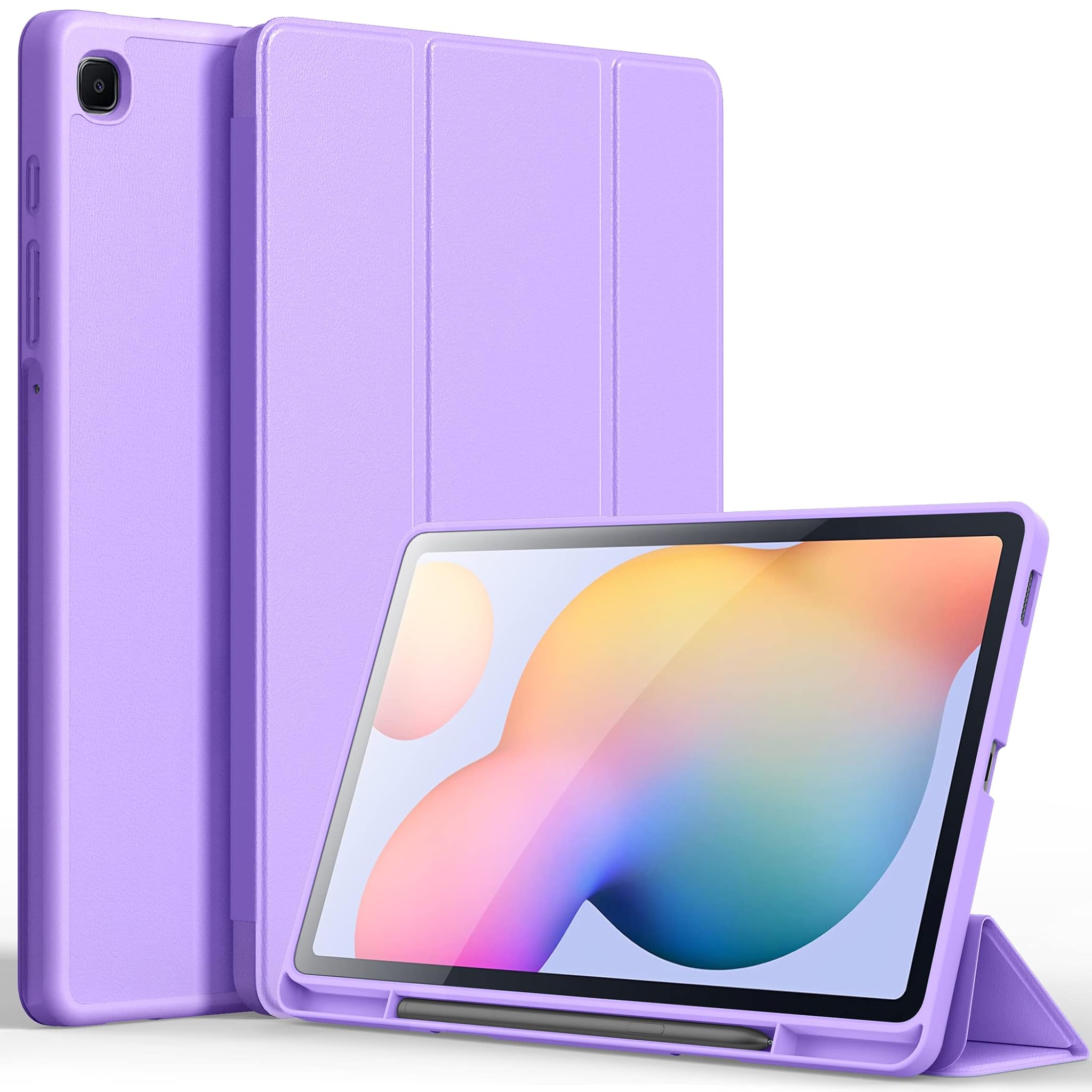 Cacoe Custodia Cover per Samsung Galaxy Tab S6 Lite 10.4'' Viola