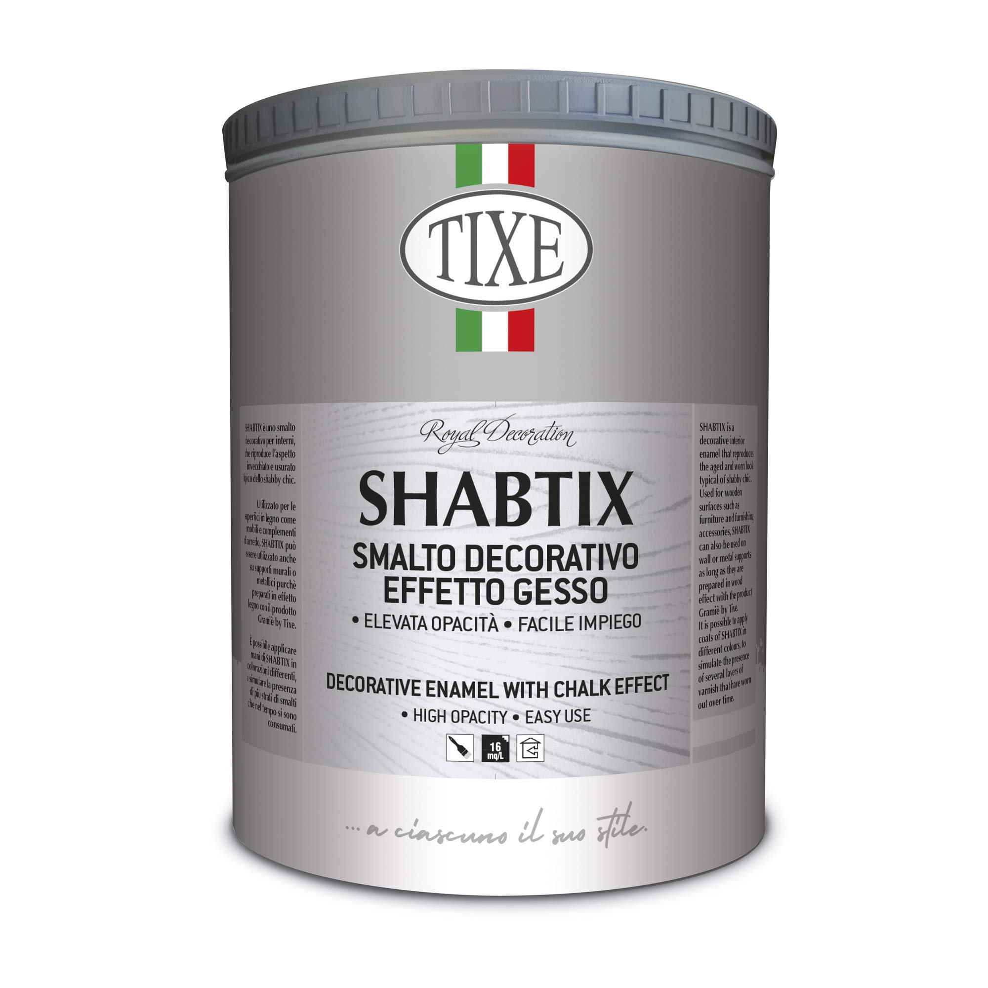 TIXE Shabtix – Finitura Decorativa per Muri e Superfici, ALABASTER 1 ...