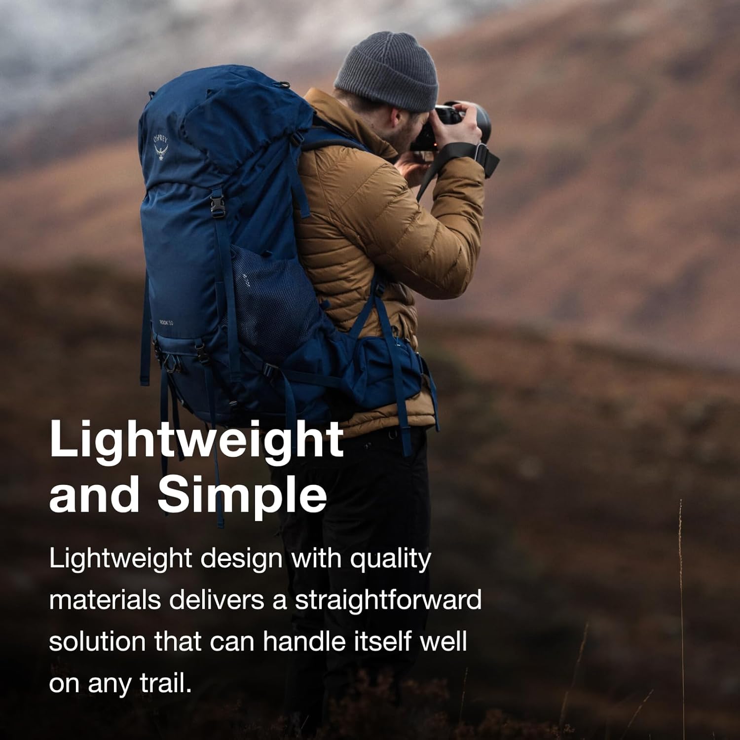 Osprey Rook 50 Backpack Uomo (Pacco da 1) - immagine 3