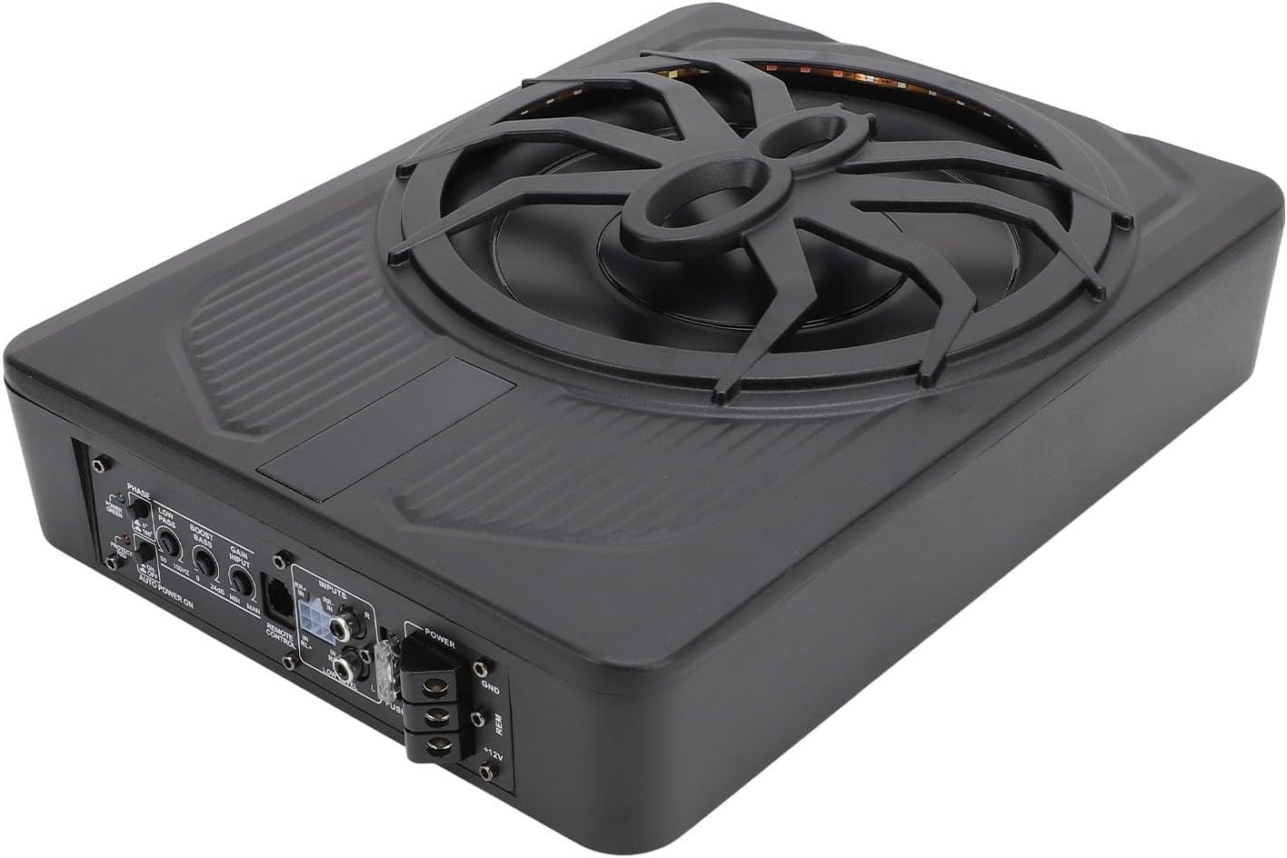 Subwoofer Sottile per Auto 800W 10" con Amplificatore, BLUE - immagine 7