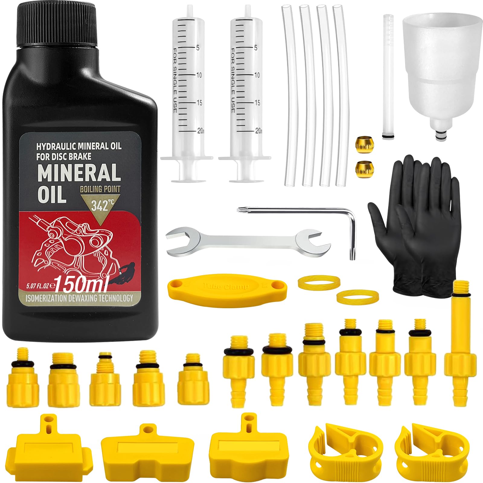 Kit Spurgo Freni Idraulici MTB con Olio Minerale 150ML