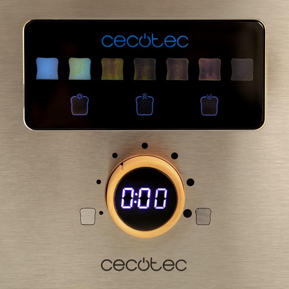 Cecotec Tostadora Vertical Touch&Toast Double 1500W - immagine 6
