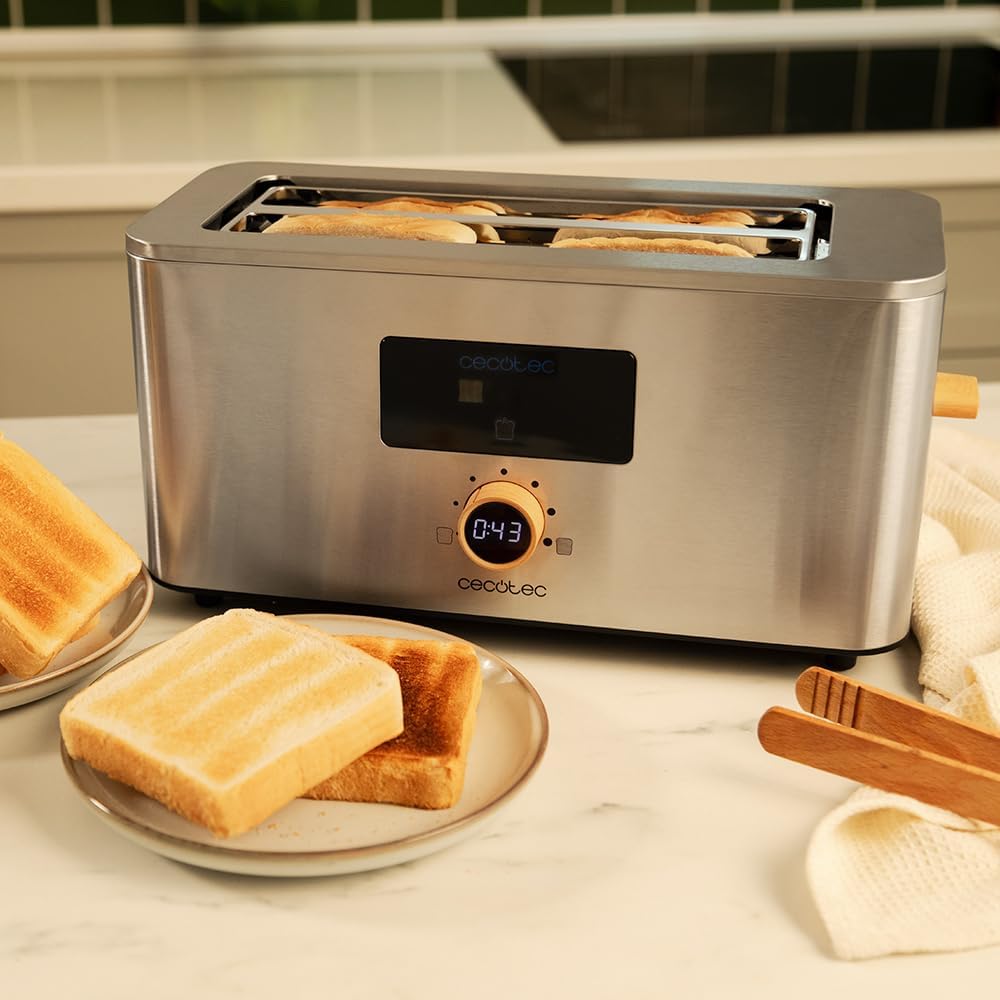 Cecotec Tostadora Vertical Touch&Toast Double 1500W - immagine 9