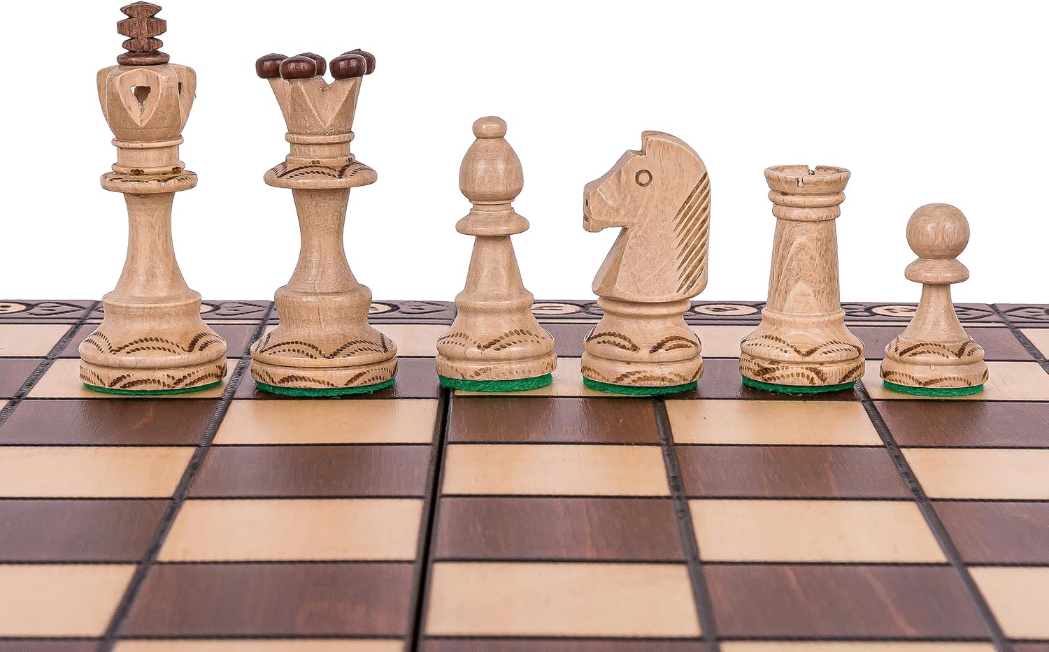 SQUARE - Scacchi in Legno SENATORE 41x41 cm - immagine 7