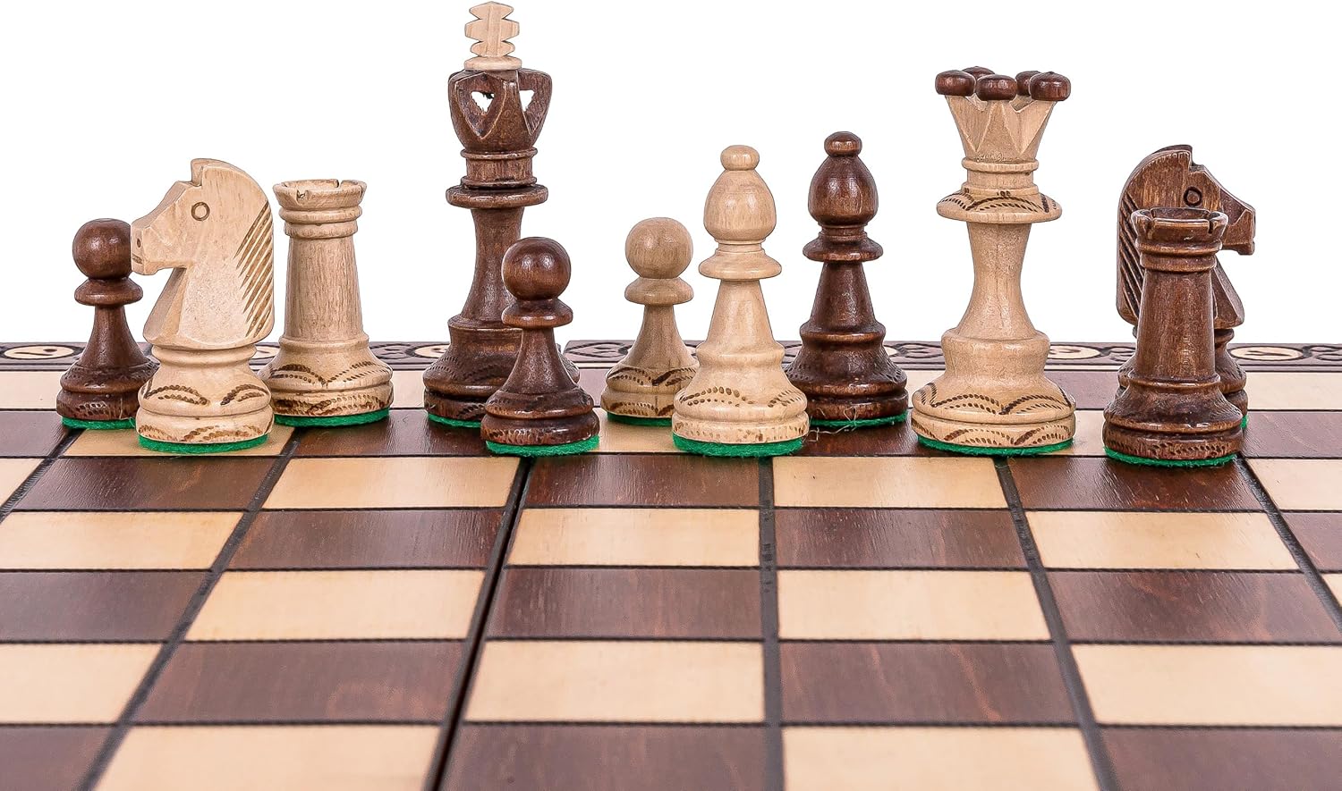 SQUARE - Scacchi in Legno SENATORE 41x41 cm - immagine 8