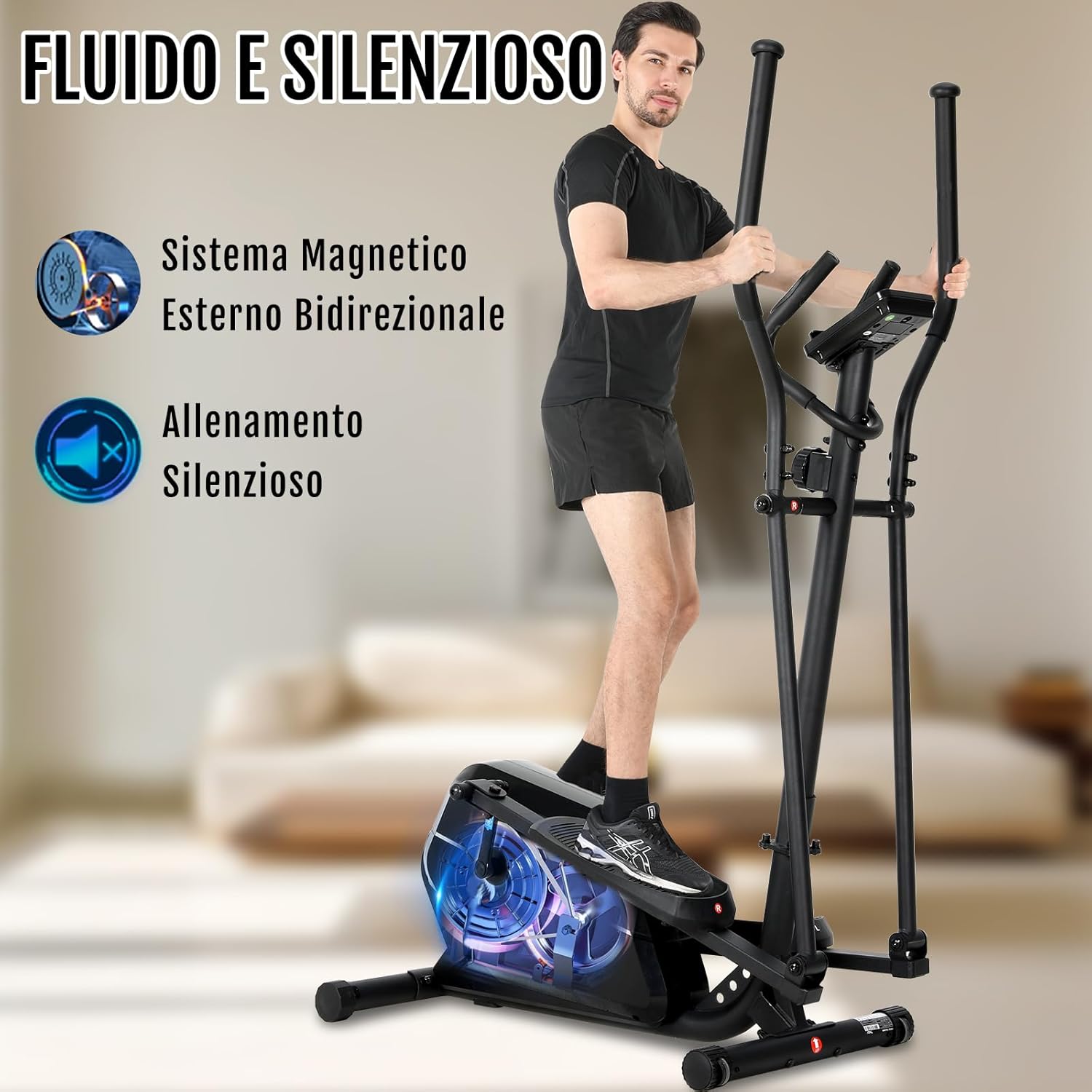 Novonova Cyclette Ellittica da Casa NV-9304 - immagine 5