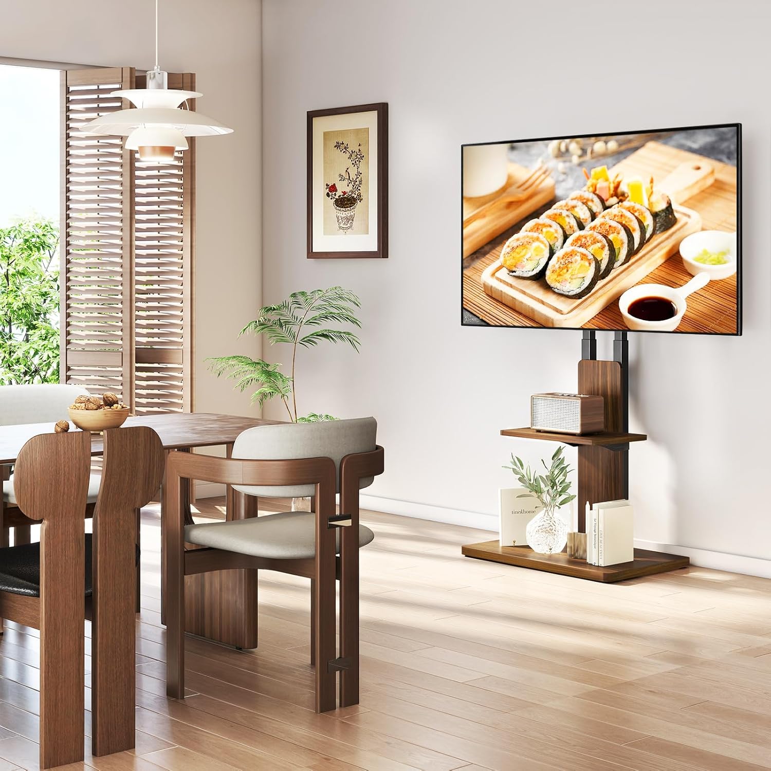 Tvon Supporto TV da Pavimento con Ruote per 32-70" - immagine 2