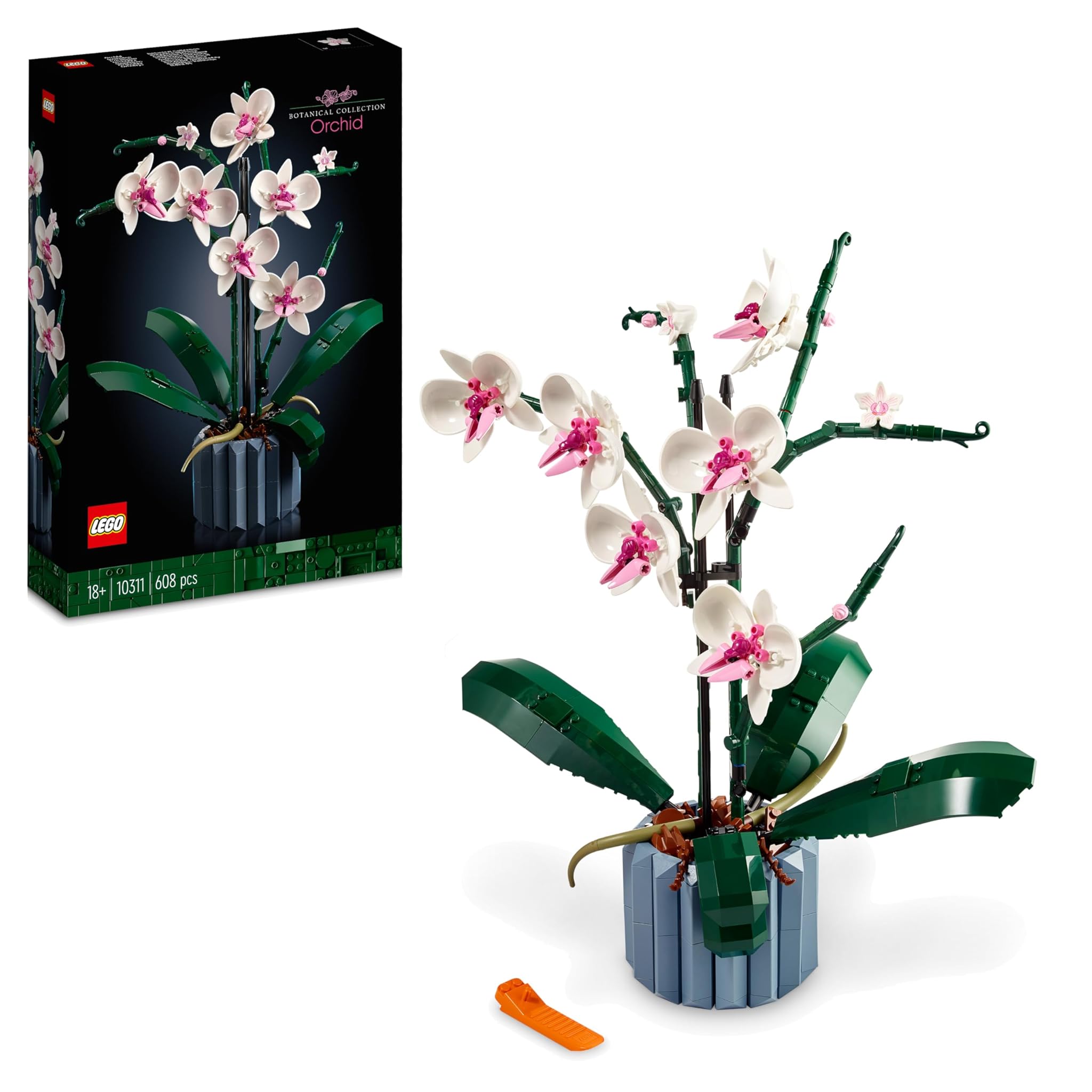 Lego Botanicals Orchidea - Pianta Artificiale da Costruire