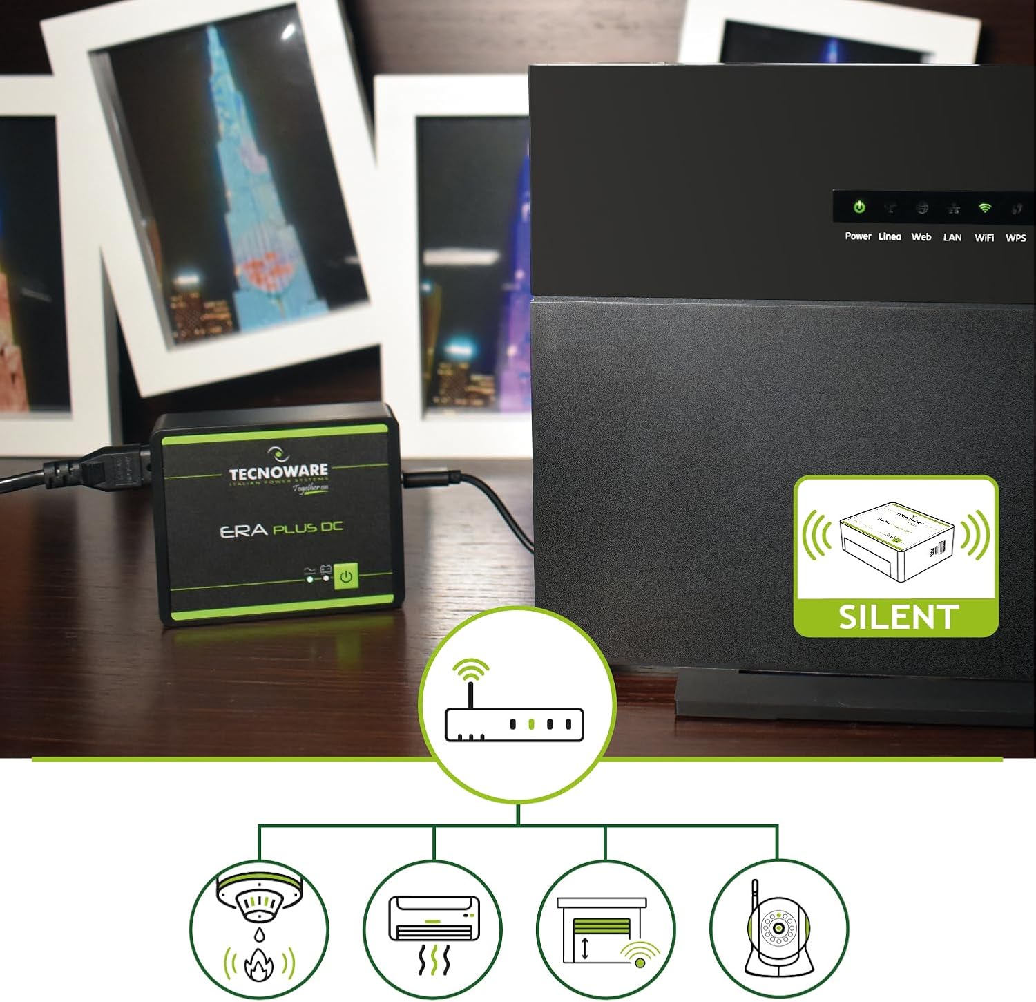 Tecnoware Power Systems - Mini UPS ERA PLUS DC 25W - immagine 6